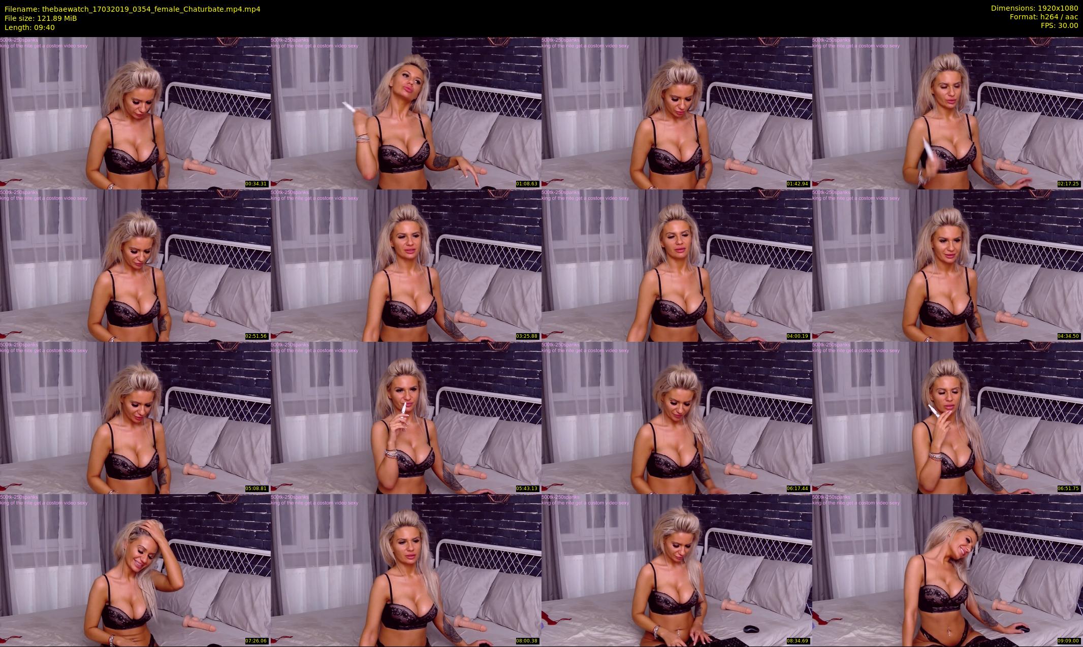 thebaewatch — 10 minute Chaturbate female cam show recording, 1080p, Mar 17, 2019