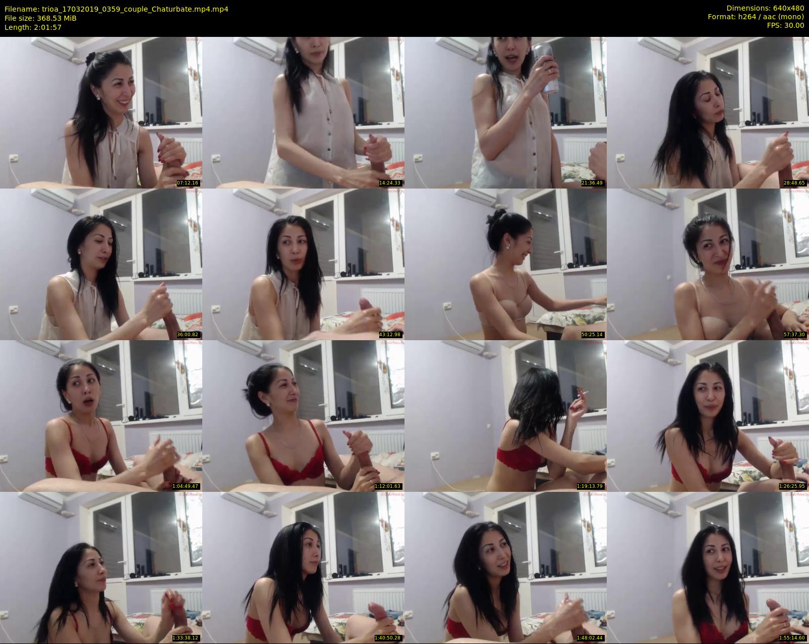 trioa — 122 minute Chaturbate couple cam show recording, 480p, Mar 17, 2019