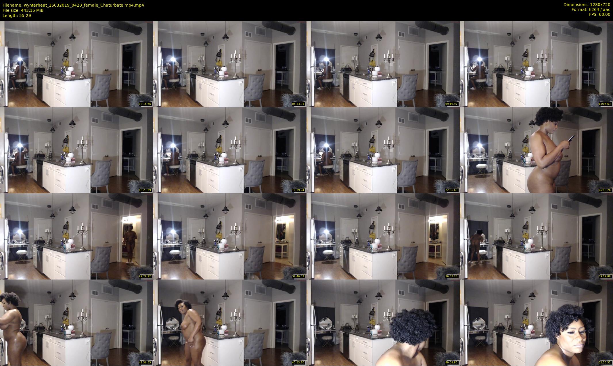 wynterheat — 56 minute Chaturbate female cam show recording, 720p, Mar 16, 2019