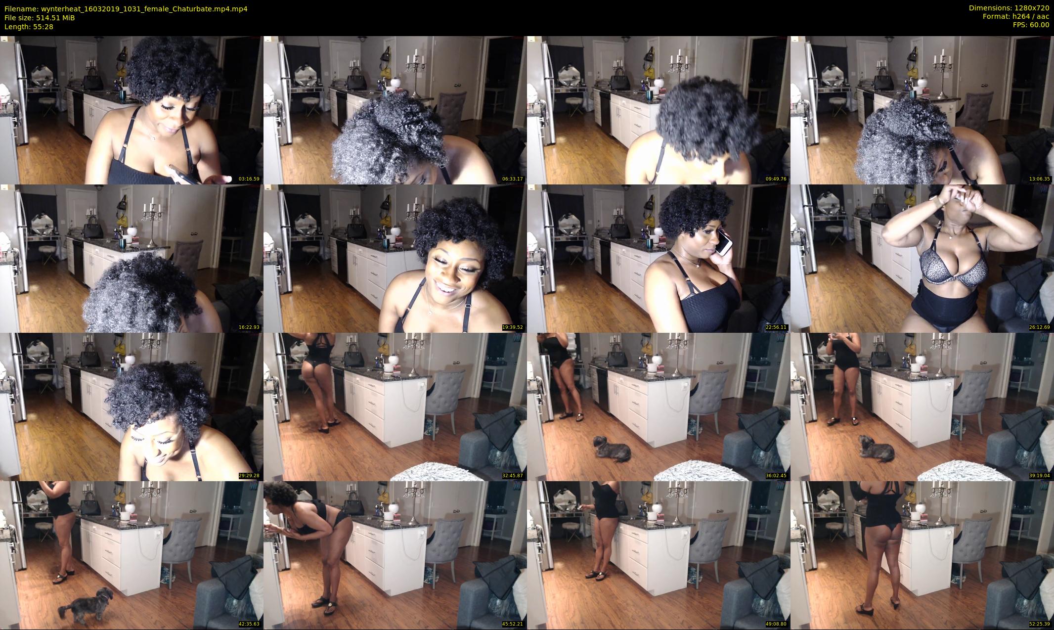 wynterheat — 56 minute Chaturbate female cam show recording, 720p, Mar 16, 2019