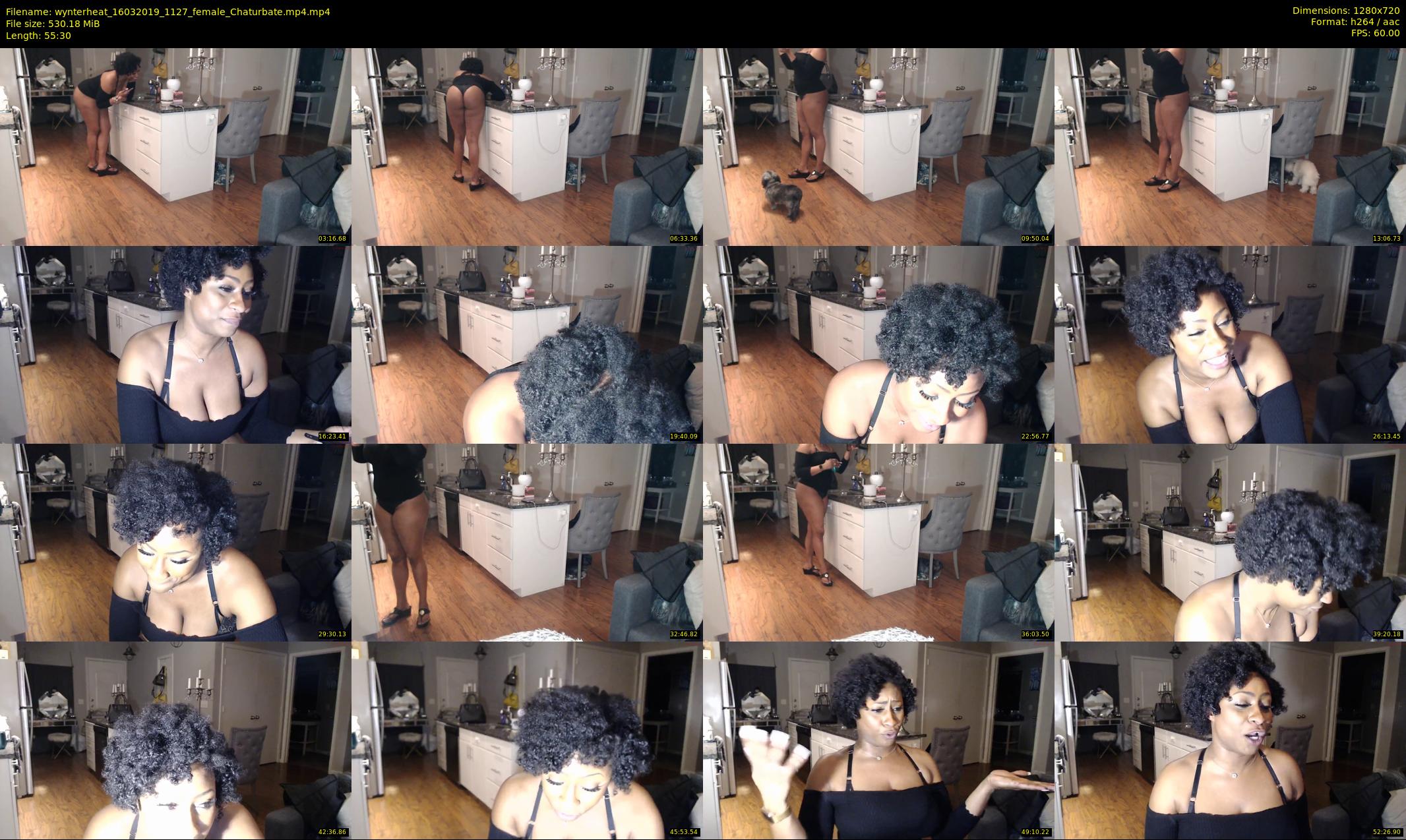 wynterheat — 56 minute Chaturbate female cam show recording, 720p, Mar 16, 2019