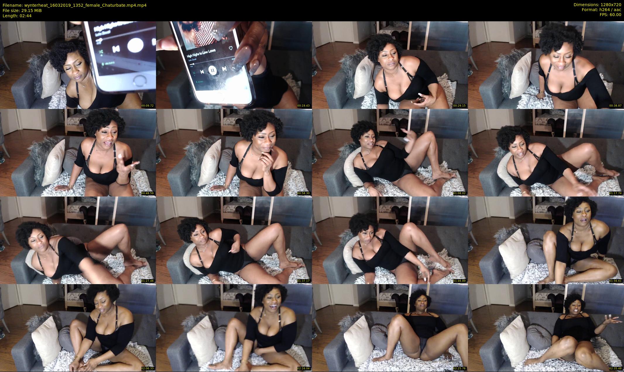 wynterheat — 3 minute Chaturbate female cam show recording, 720p, Mar 16, 2019