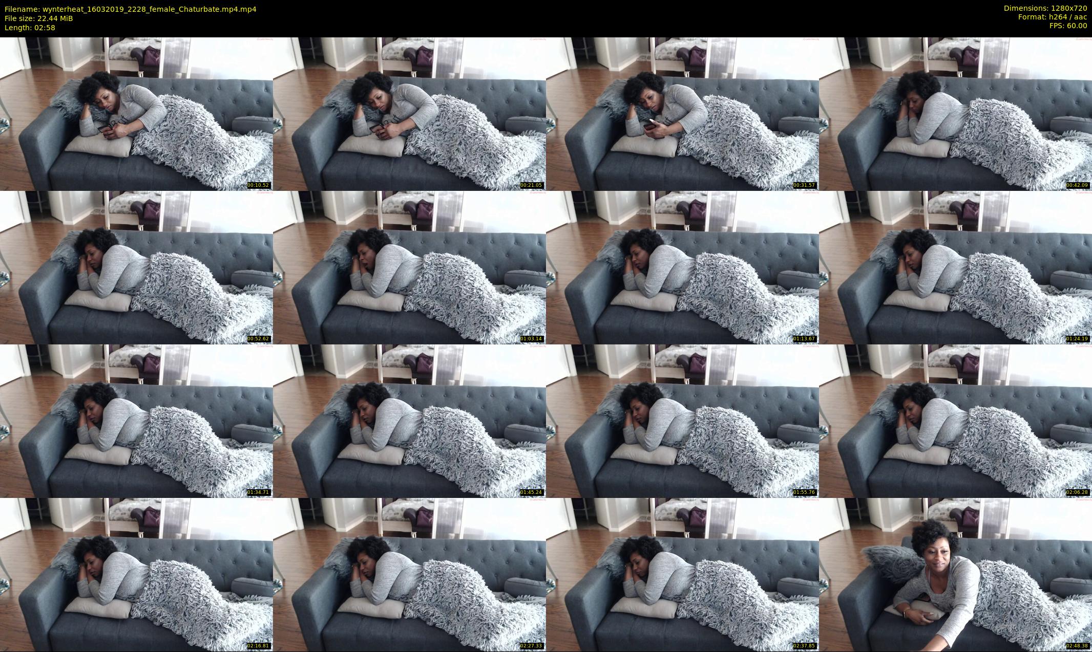wynterheat — 3 minute Chaturbate female cam show recording, 720p, Mar 16, 2019