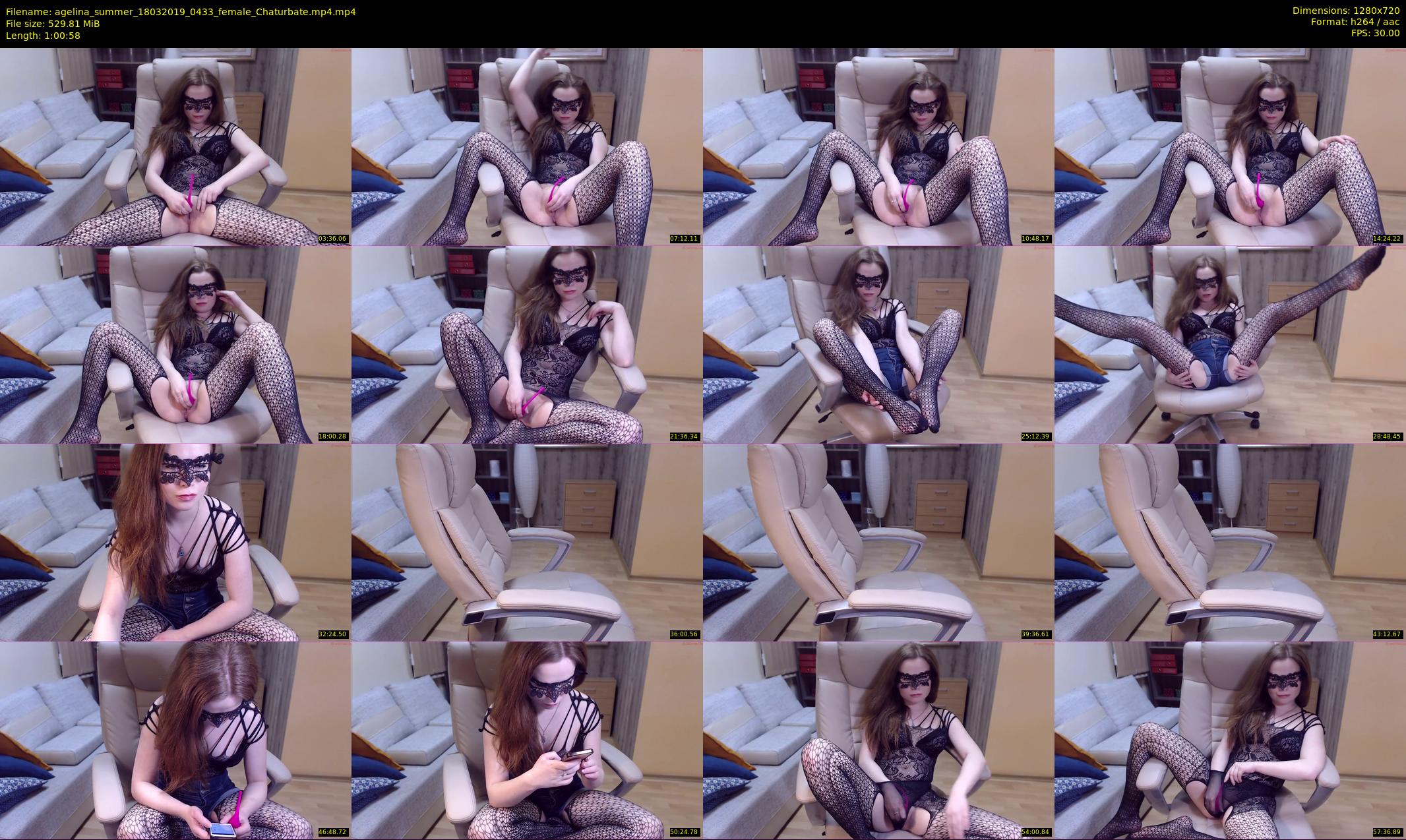 agelina_summer — 61 minute Chaturbate female cam show recording, 720p, Mar 18, 2019