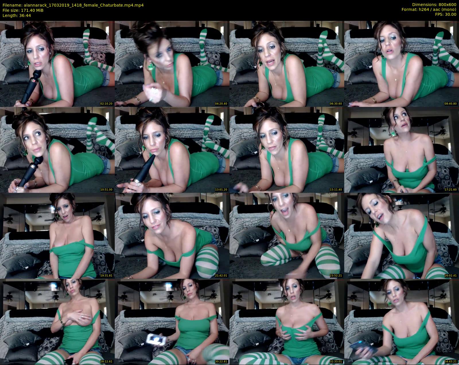 alannarack — 37 minute Chaturbate female cam show recording, 480p, Mar 17, 2019