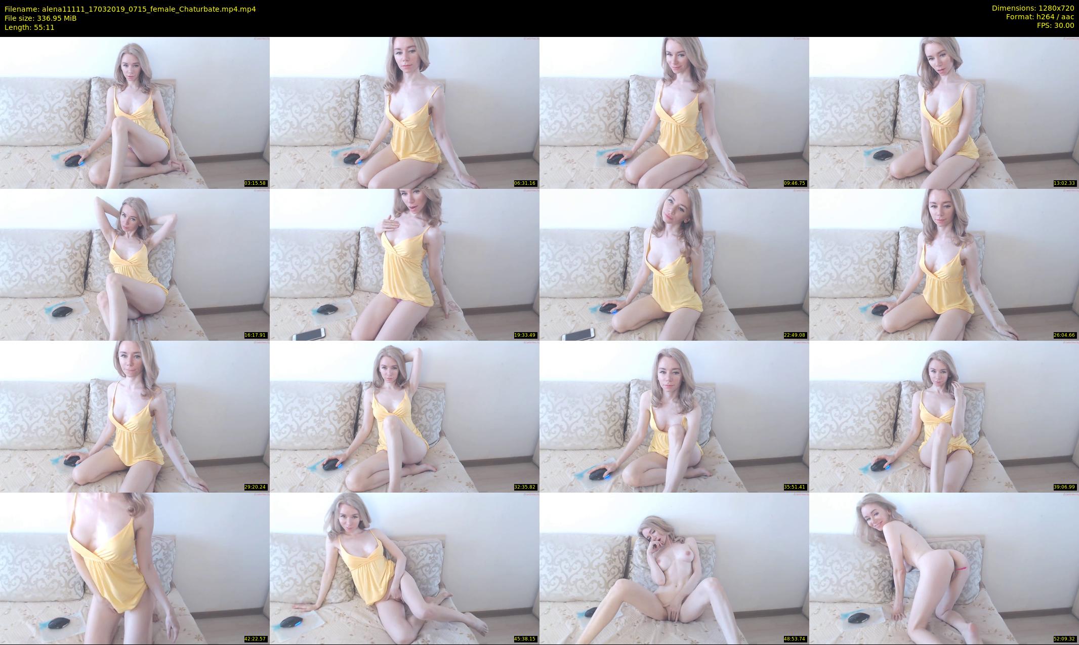 alena11111 — 56 minute Chaturbate female cam show recording, 720p, Mar 17, 2019