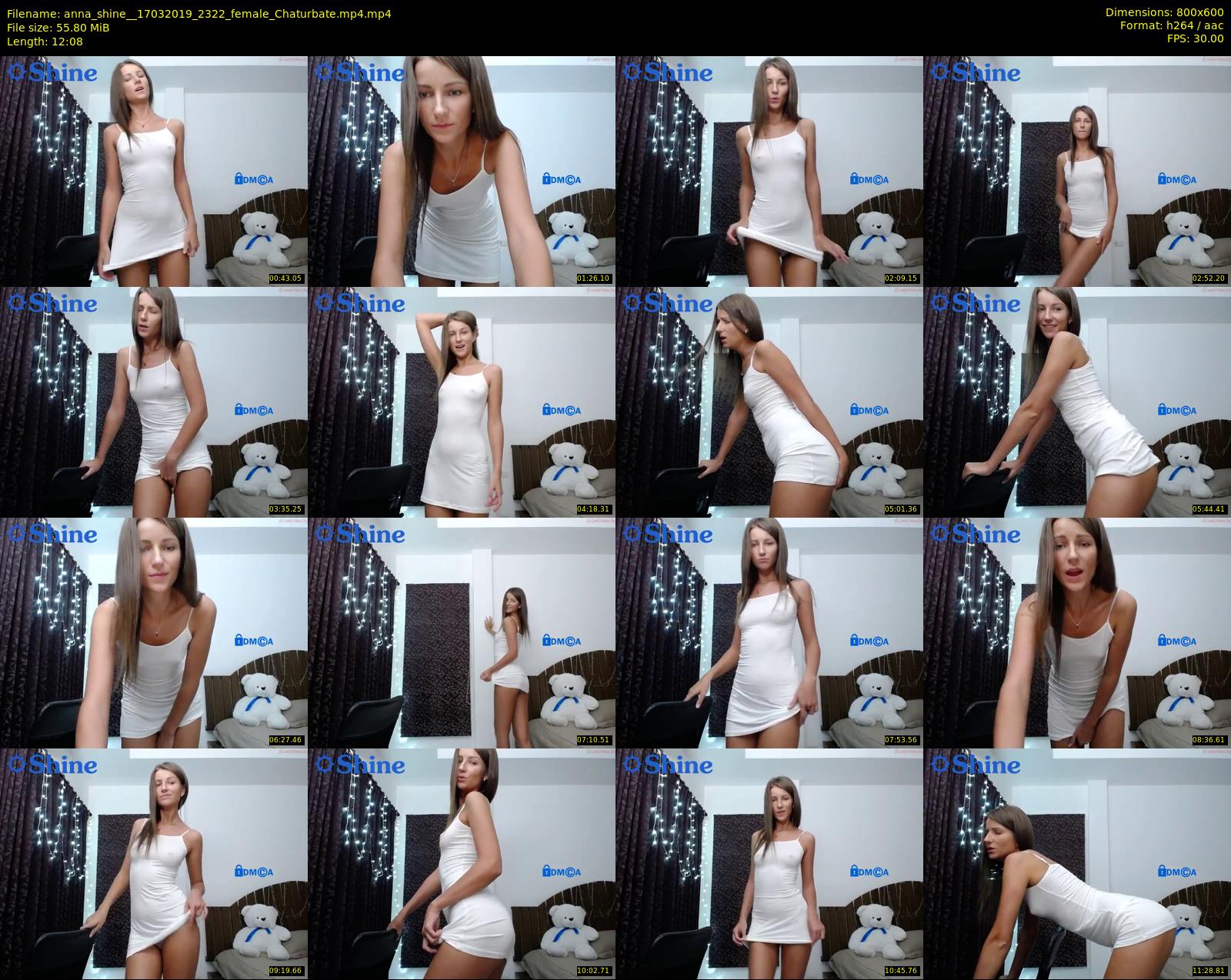 anna_shine_ — 13 minute Chaturbate female cam show recording, 480p, Mar 17, 2019