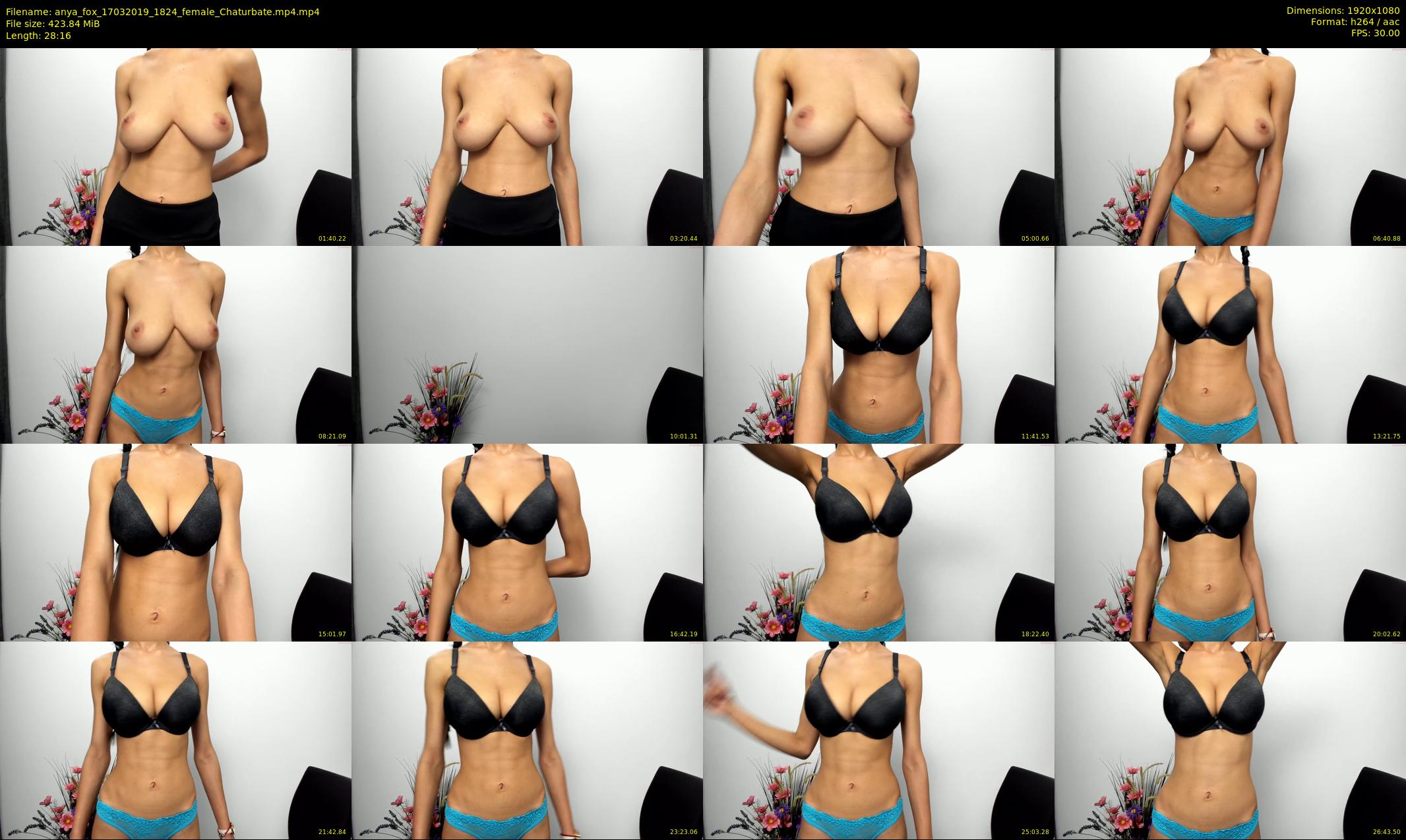 anya_fox — 29 minute Chaturbate female cam show recording, 1080p, Mar 17, 2019