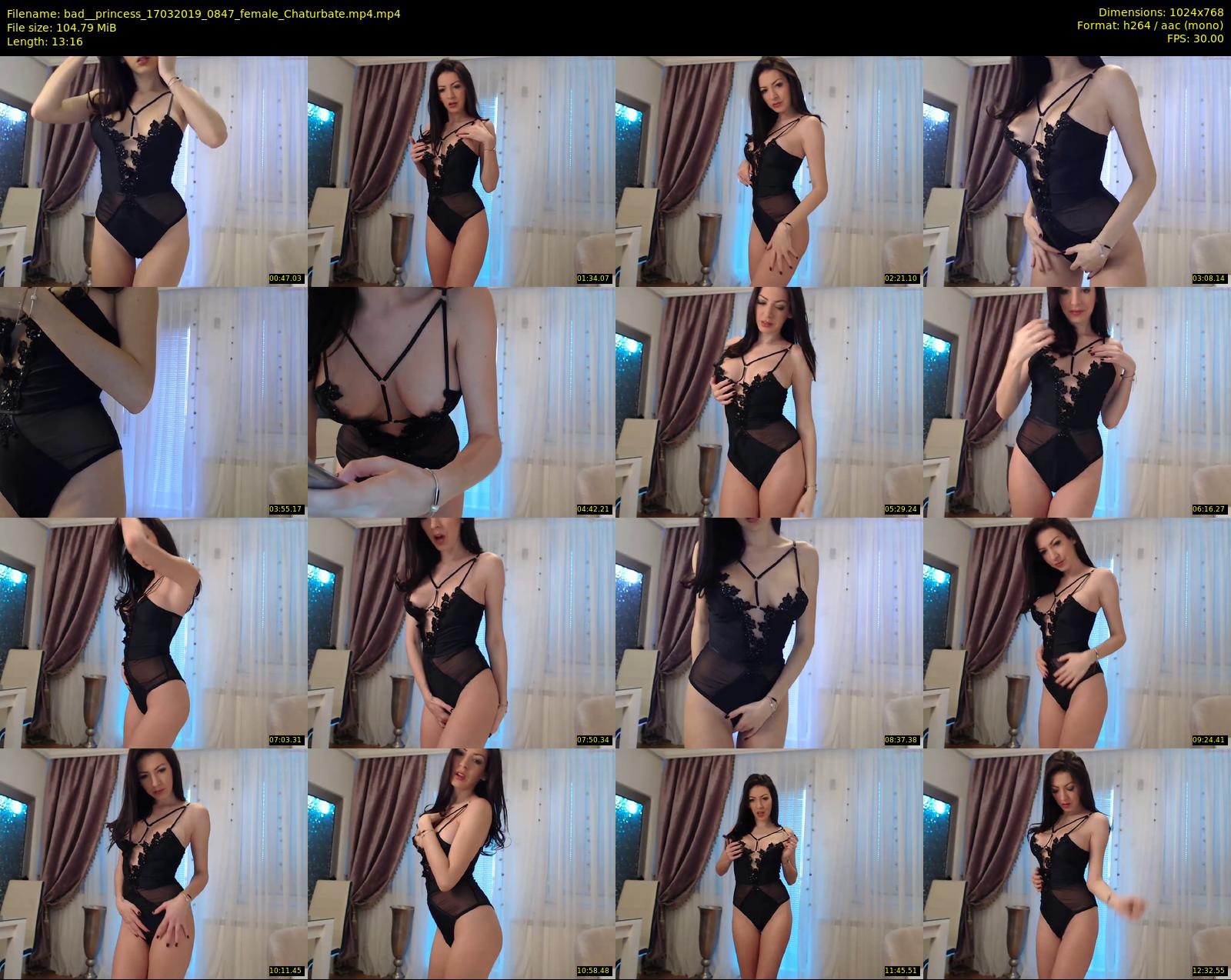 bad__princess — 14 minute Chaturbate female cam show recording, 720p, Mar 17, 2019