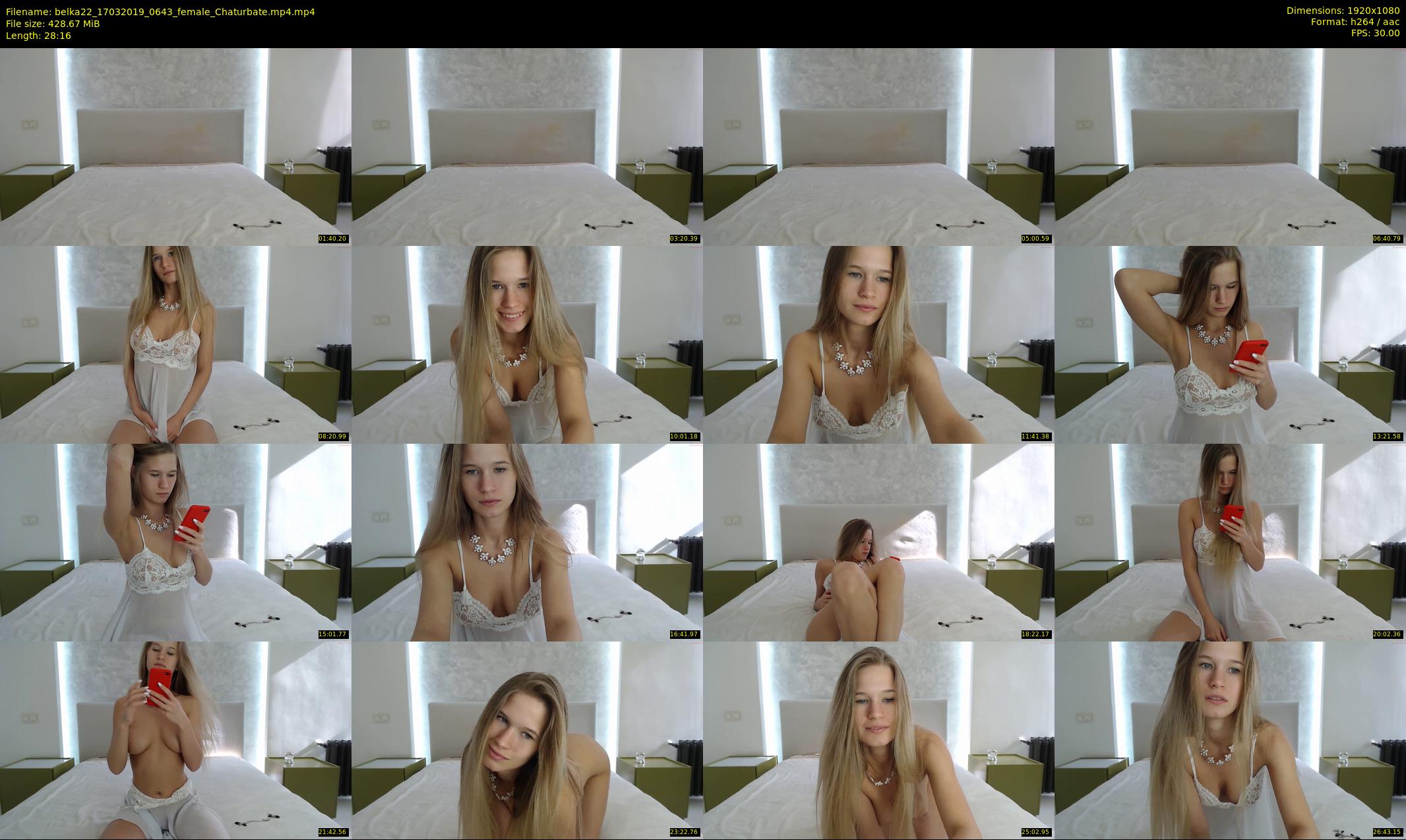 belka22 — 29 minute Chaturbate female cam show recording, 1080p, Mar 17, 2019