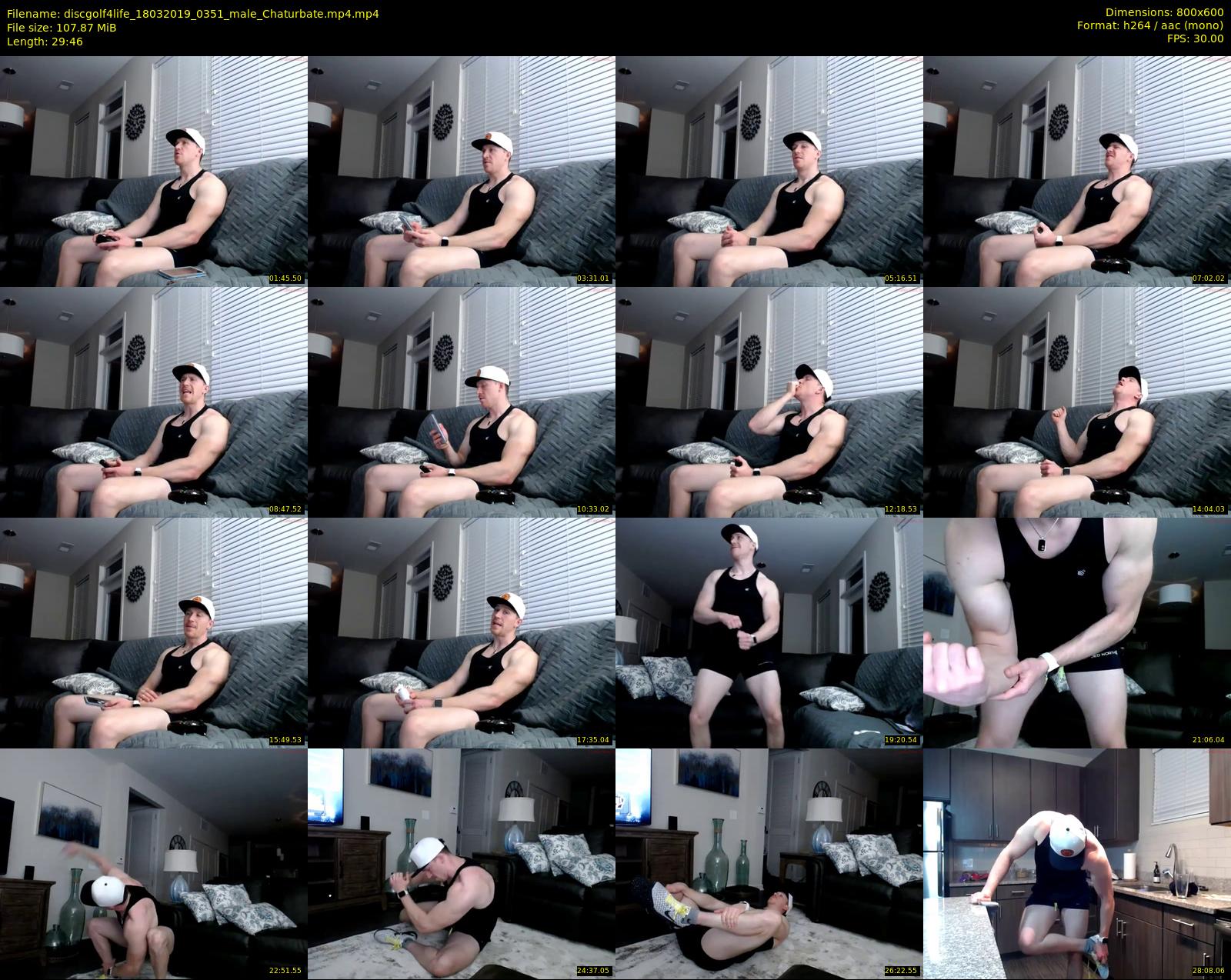 discgolf4life — 30 minute Chaturbate male cam show recording, 480p, Mar 18, 2019