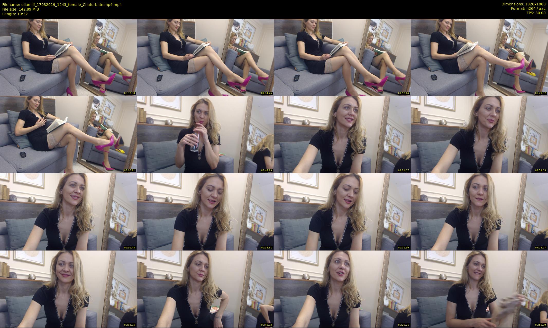 ellamilf — 11 minute Chaturbate female cam show recording, 1080p, Mar 17, 2019