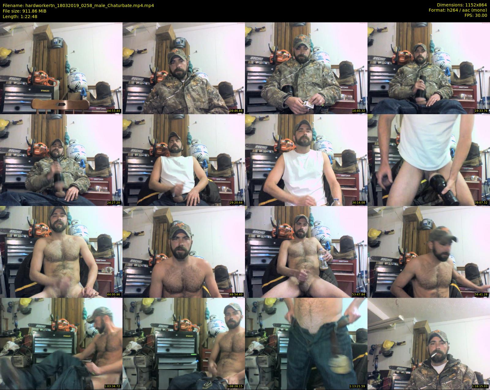 hardworkertn — 83 minute Chaturbate male cam show recording, 720p, Mar 18, 2019