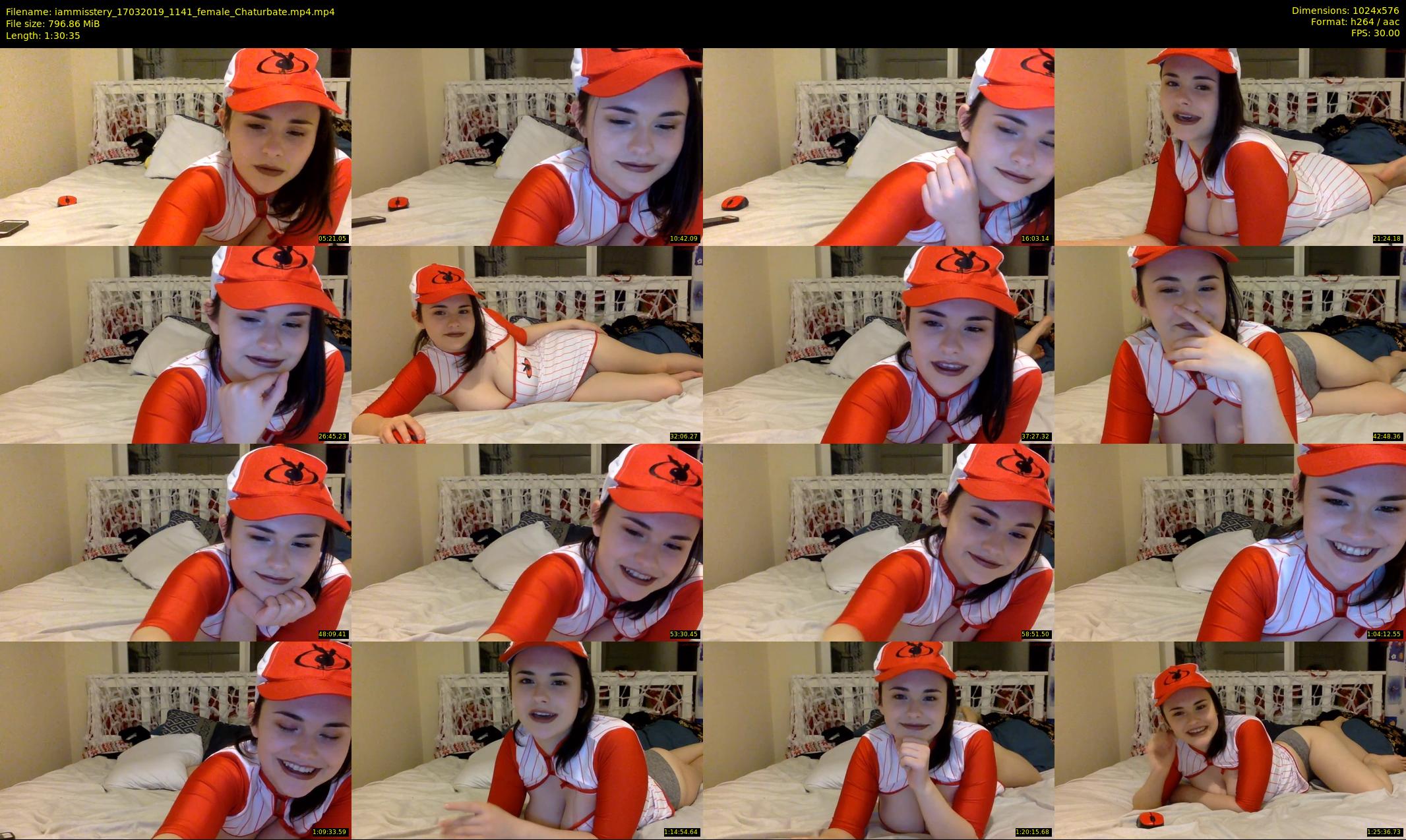 iammisstery — 91 minute Chaturbate female cam show recording, 480p, Mar 17, 2019