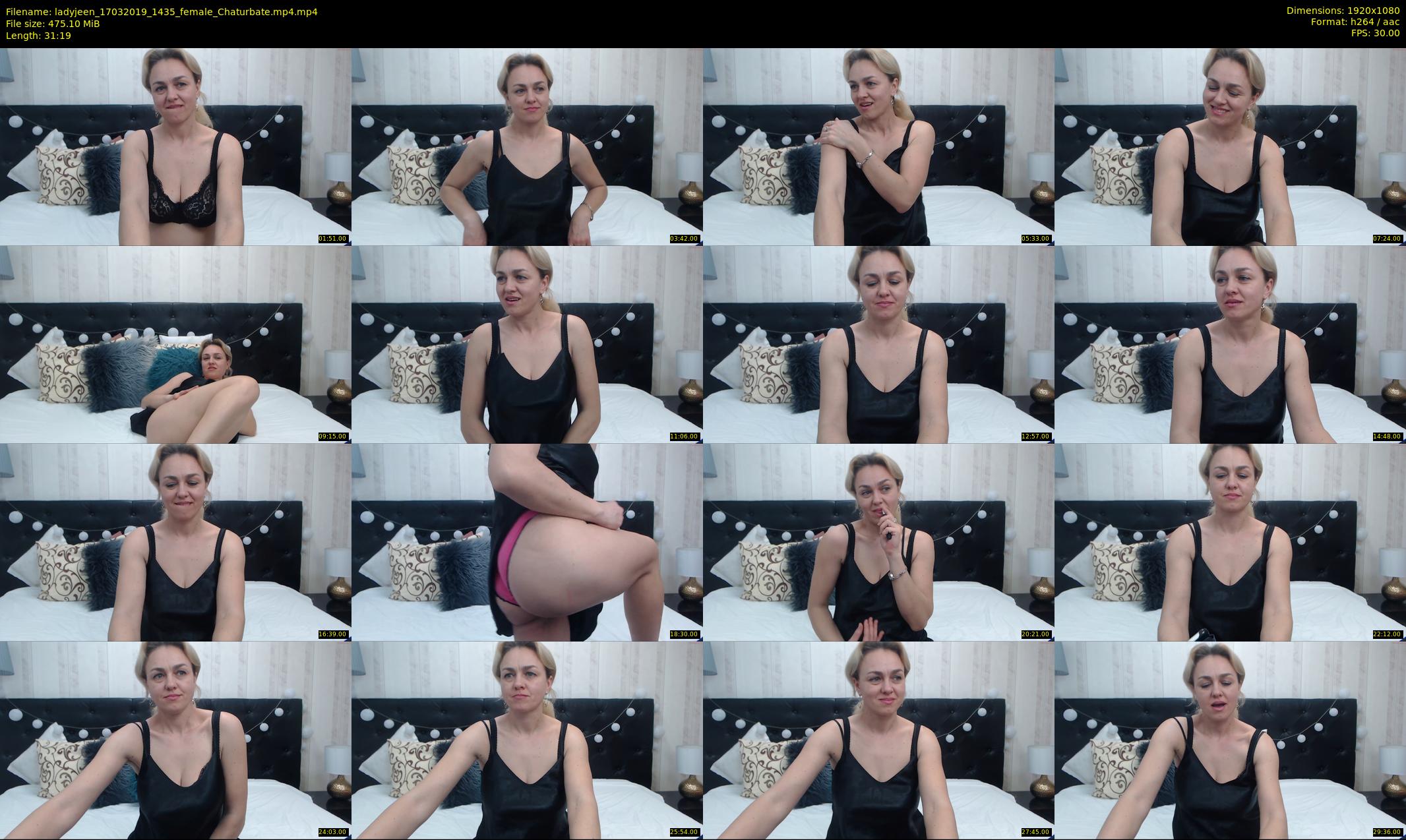 ladyjeen — 32 minute Chaturbate female cam show recording, 1080p, Mar 17, 2019
