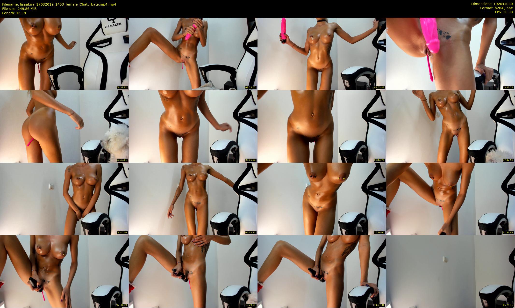 lisaakira — 17 minute Chaturbate female cam show recording, 1080p, Mar 17, 2019