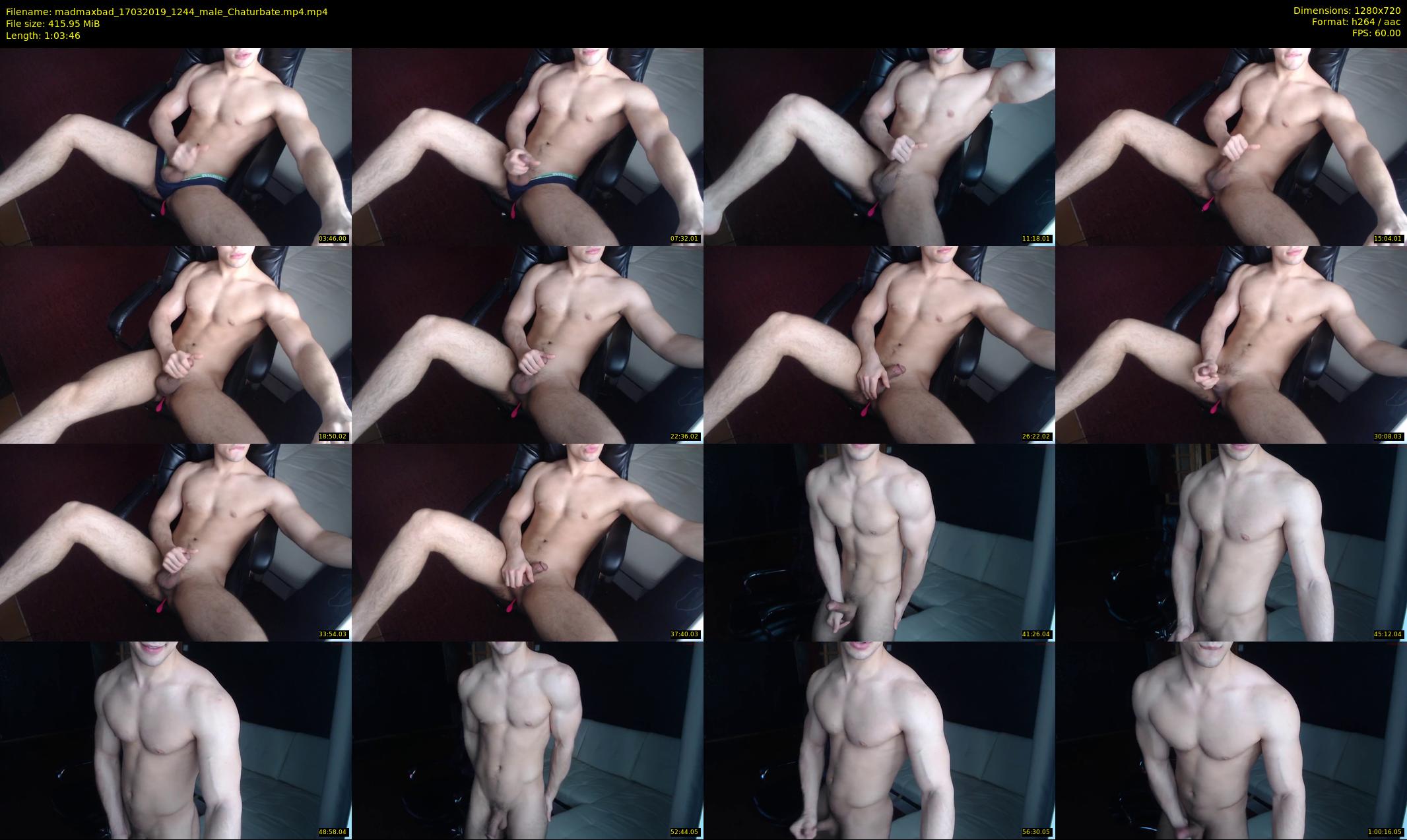 madmaxbad — 64 minute Chaturbate male cam show recording, 720p, Mar 17, 2019