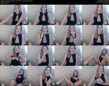 mallinia — 12 minute Chaturbate female cam show recording, 480p, Mar 17, 2019
