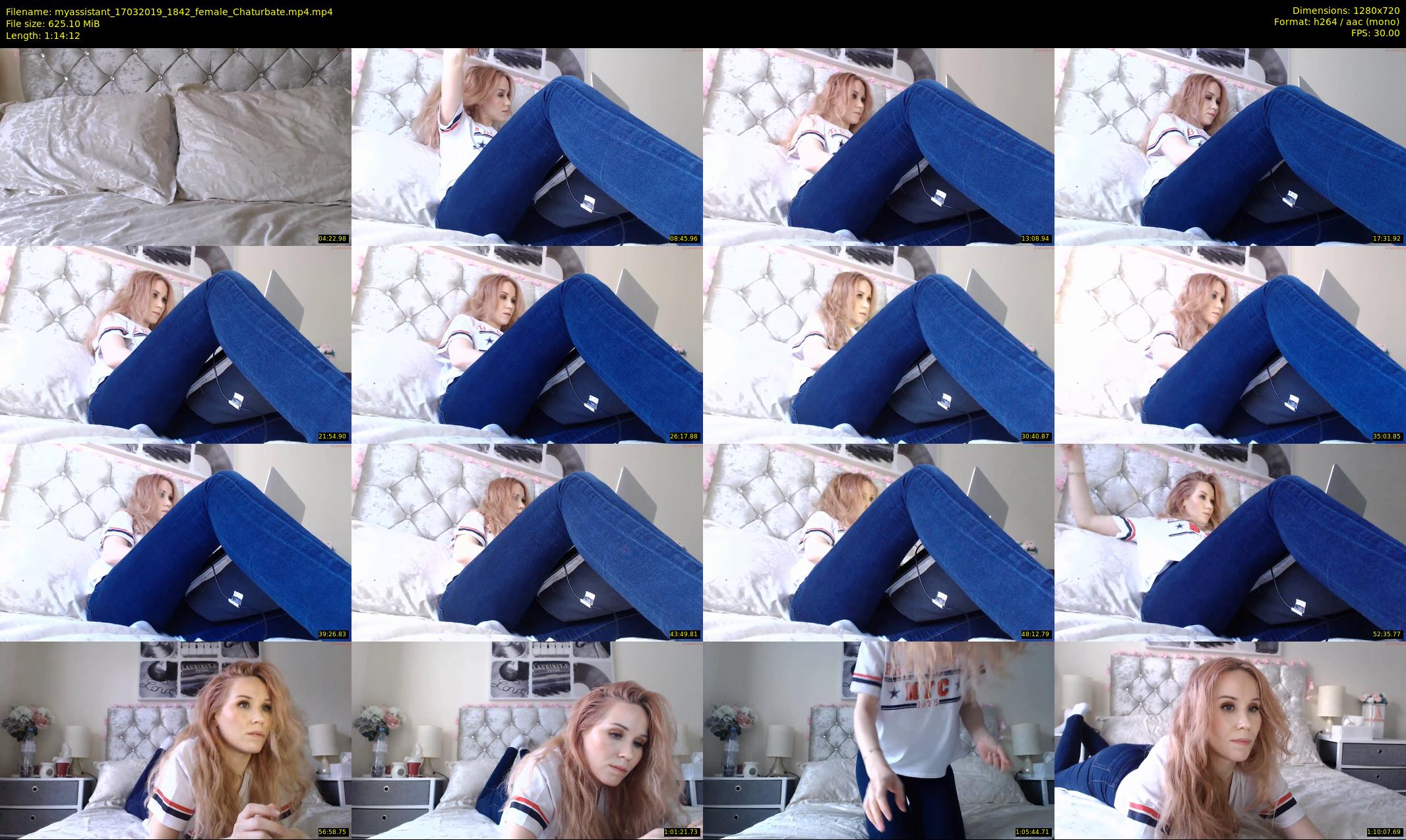 myassistant — 75 minute Chaturbate female cam show recording, 720p, Mar 17, 2019