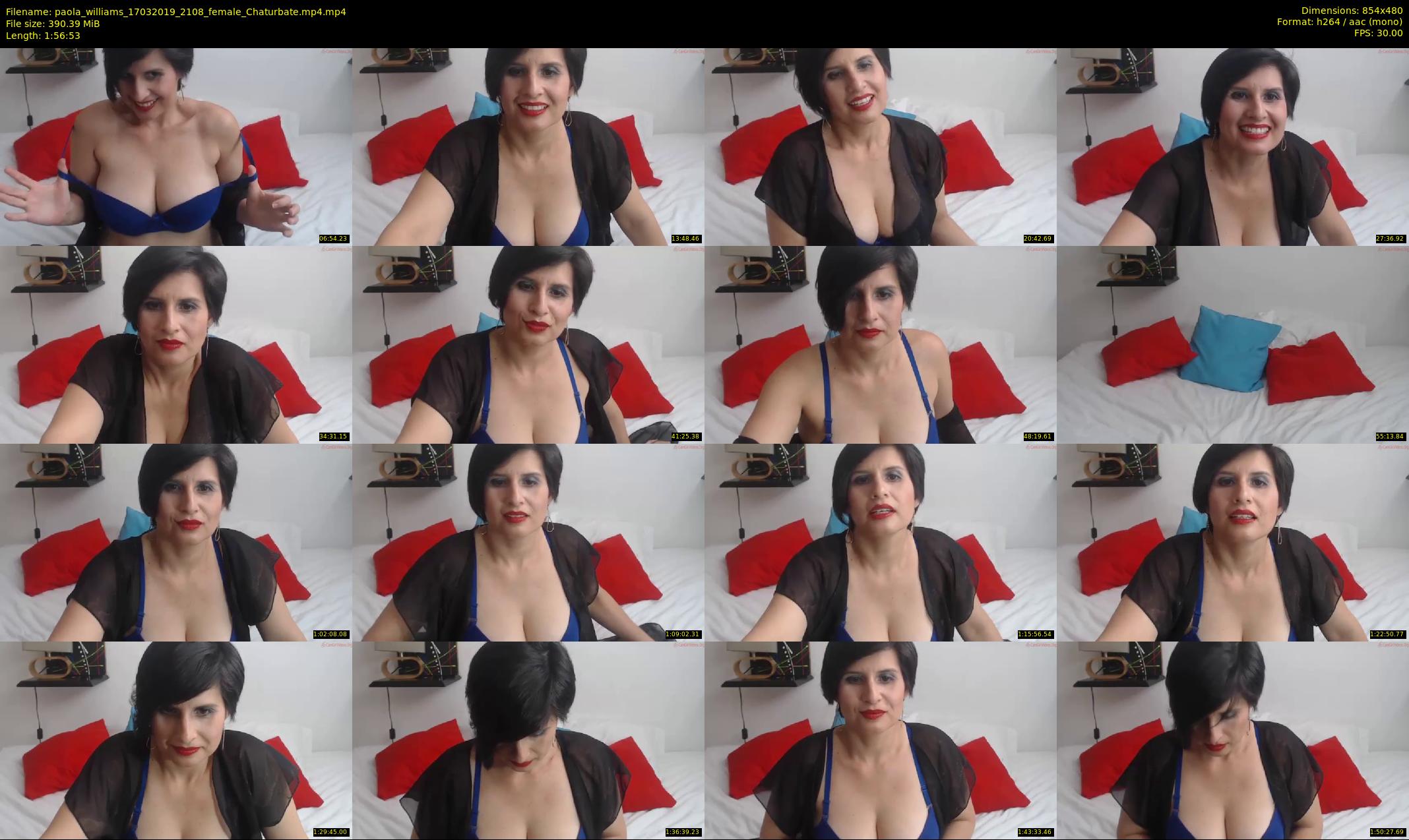 paola_williams — 117 minute Chaturbate female cam show recording, 480p, Mar 17, 2019