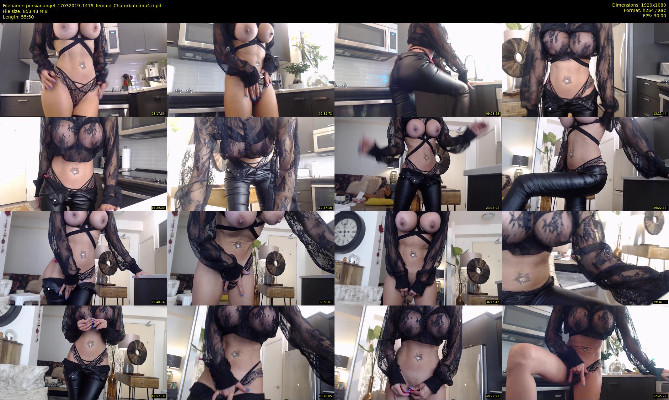 persianangel — 56 minute Chaturbate female cam show recording, 1080p, Mar 17, 2019