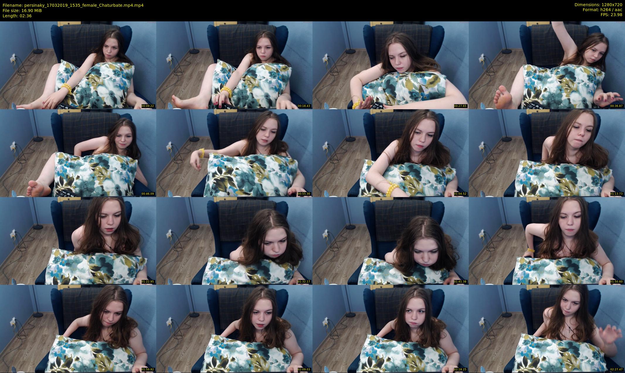 persinaky — 3 minute Chaturbate female cam show recording, 720p, Mar 17, 2019