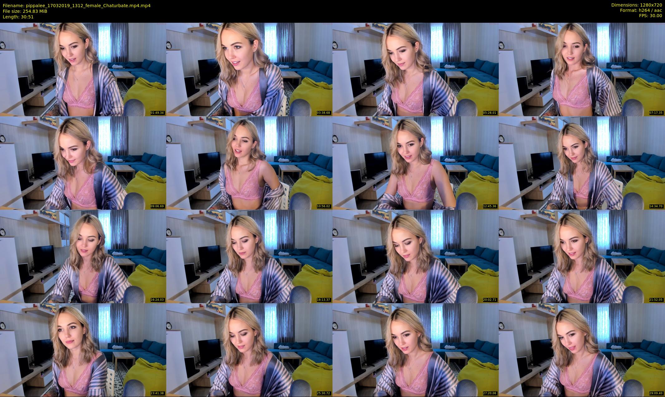 pippalee — 31 minute Chaturbate female cam show recording, 720p, Mar 17, 2019