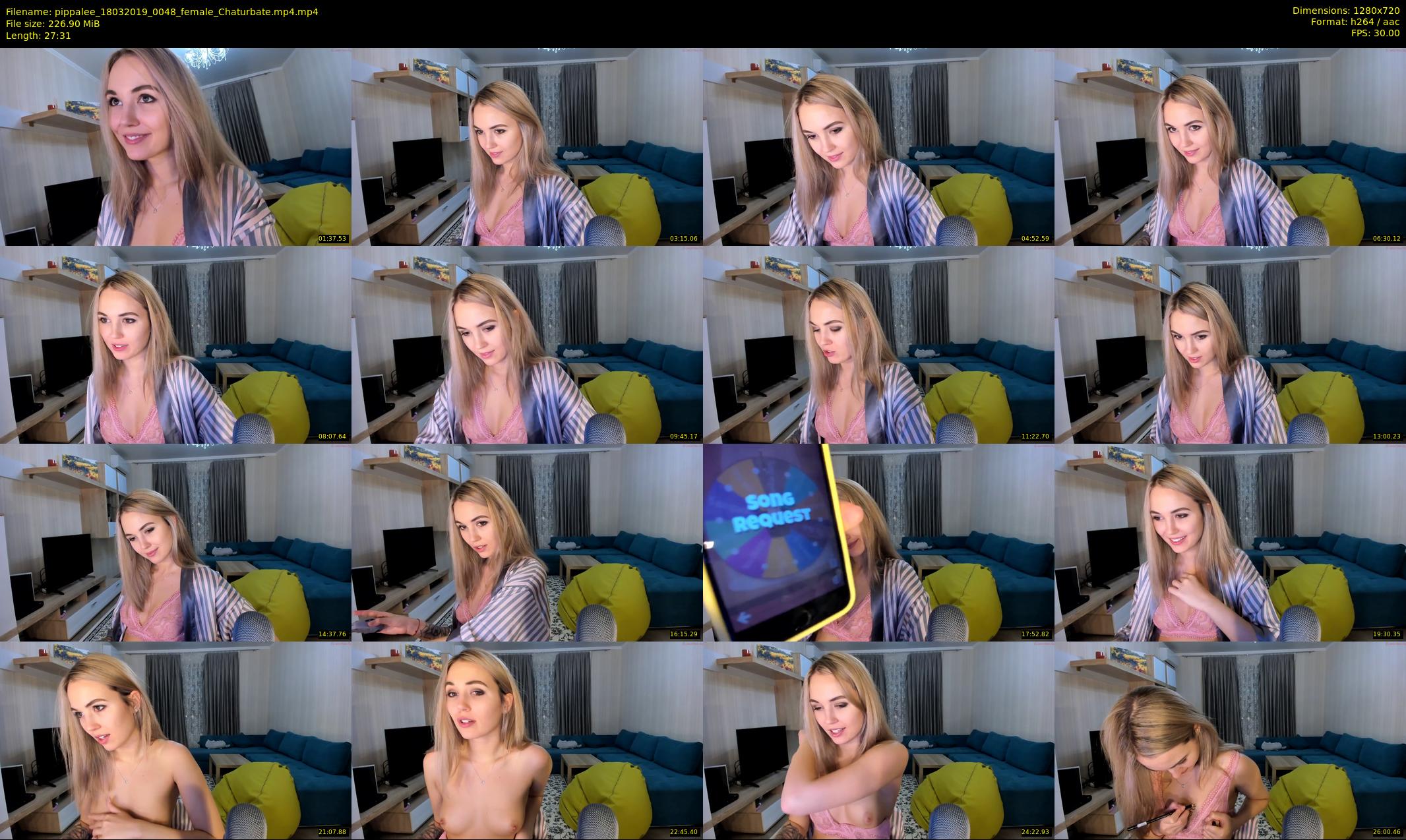 pippalee — 28 minute Chaturbate female cam show recording, 720p, Mar 18, 2019