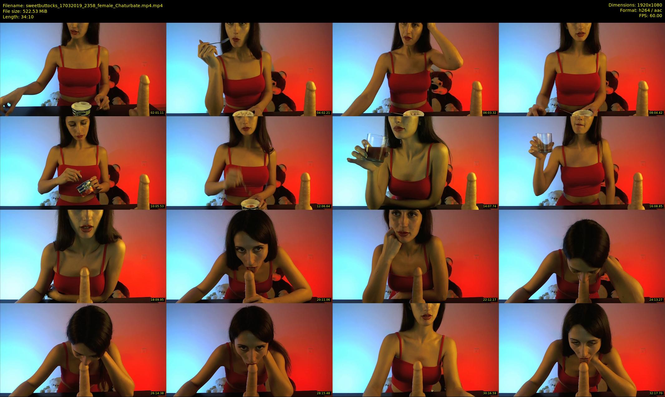 sweetbuttocks — 35 minute Chaturbate female cam show recording, 1080p, Mar 17, 2019