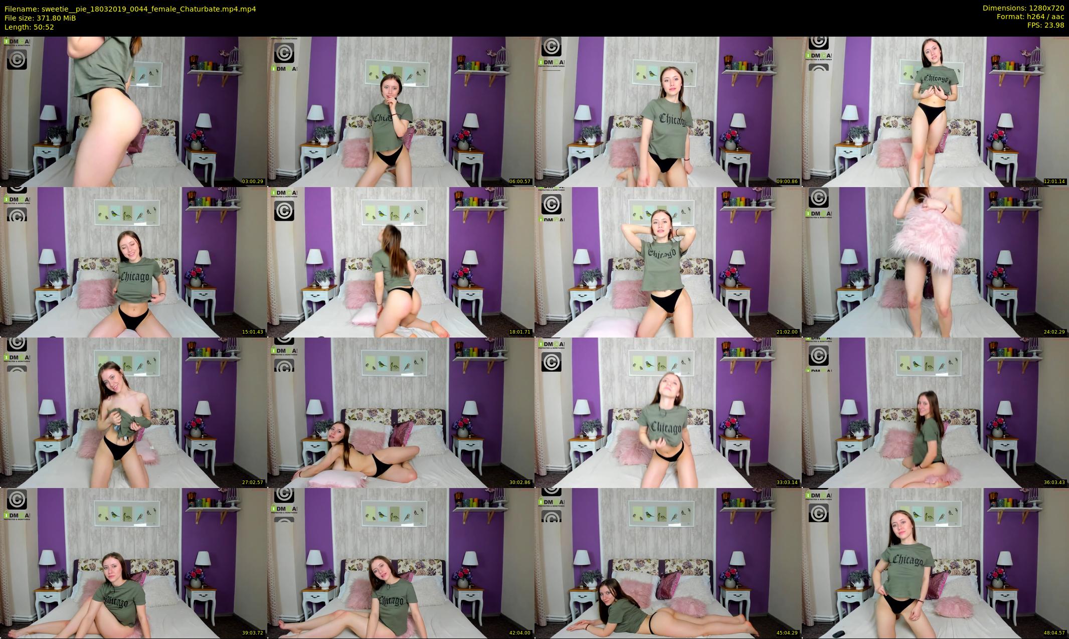 sweetie__pie — 51 minute Chaturbate female cam show recording, 720p, Mar 18, 2019