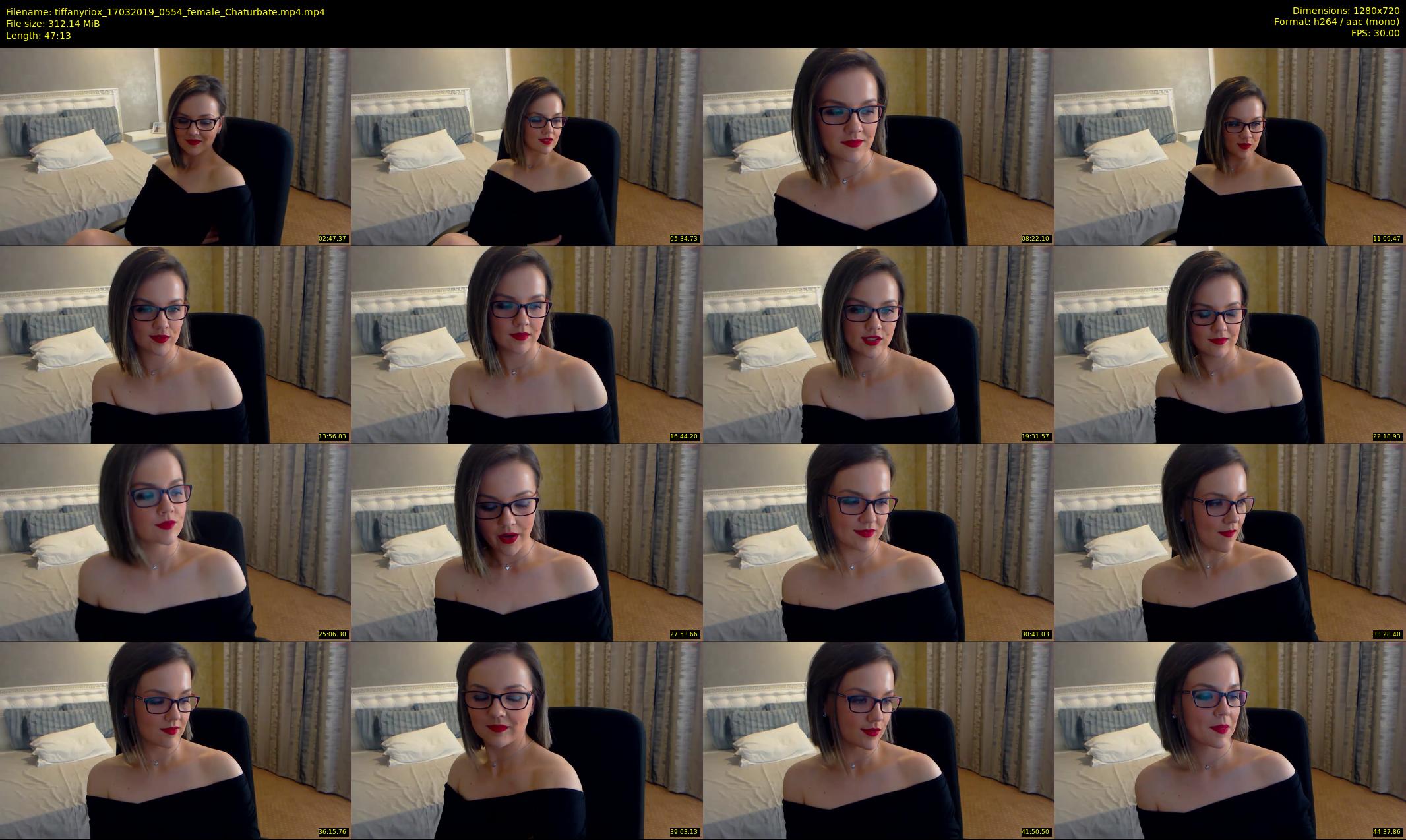 tiffanyriox — 48 minute Chaturbate female cam show recording, 720p, Mar 17, 2019