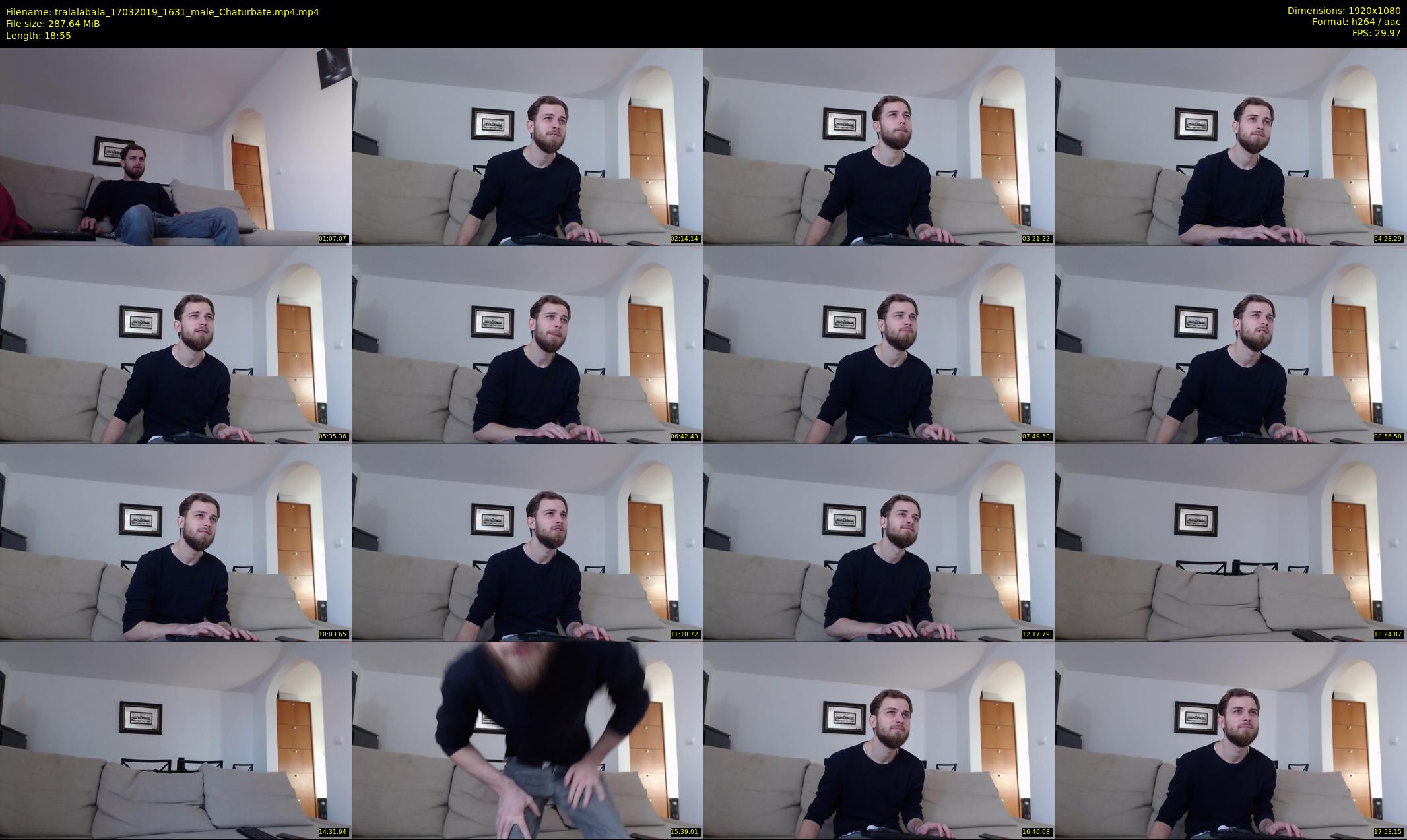 tralalabala — 19 minute Chaturbate male cam show recording, 1080p, Mar 17, 2019