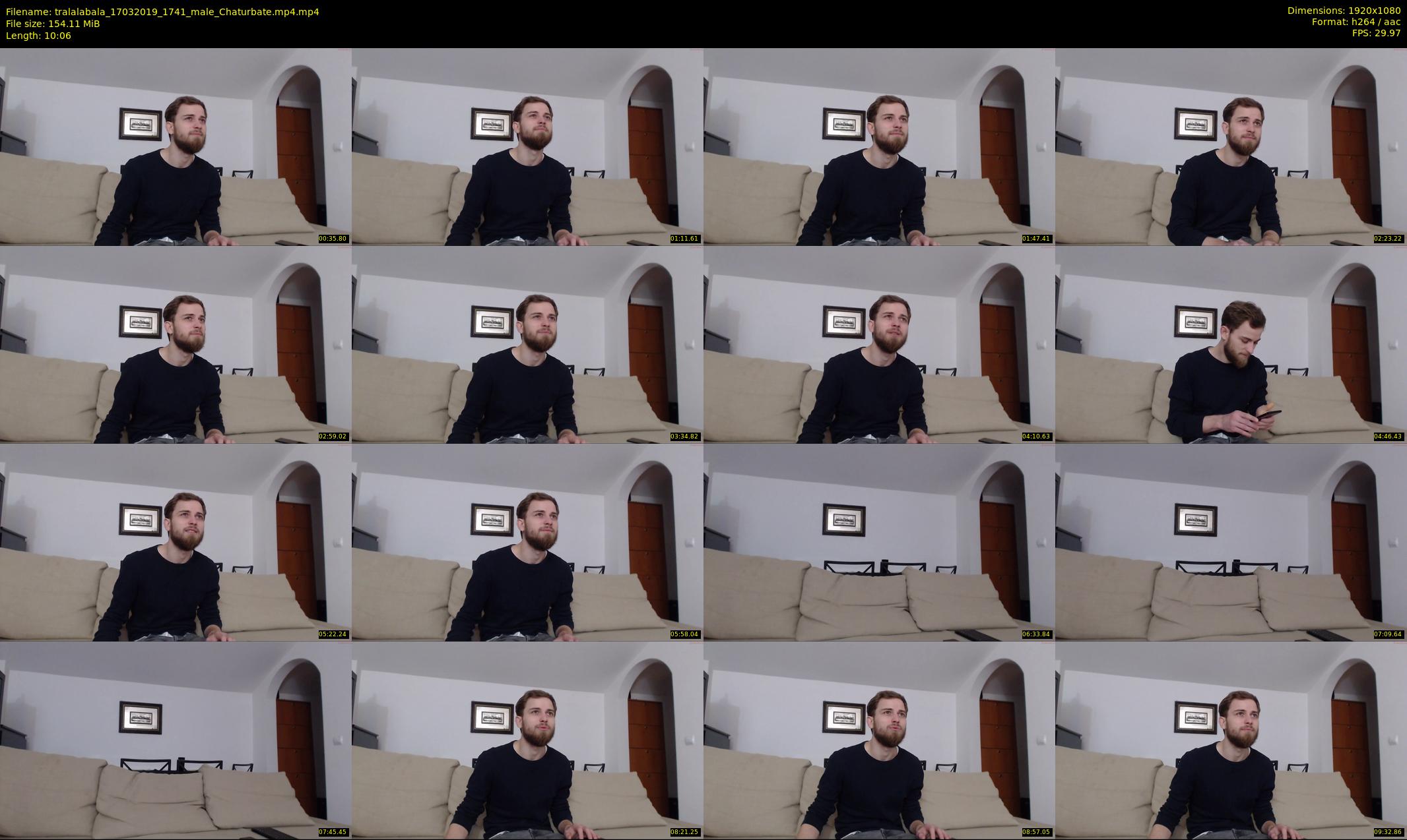 tralalabala — 11 minute Chaturbate male cam show recording, 1080p, Mar 17, 2019