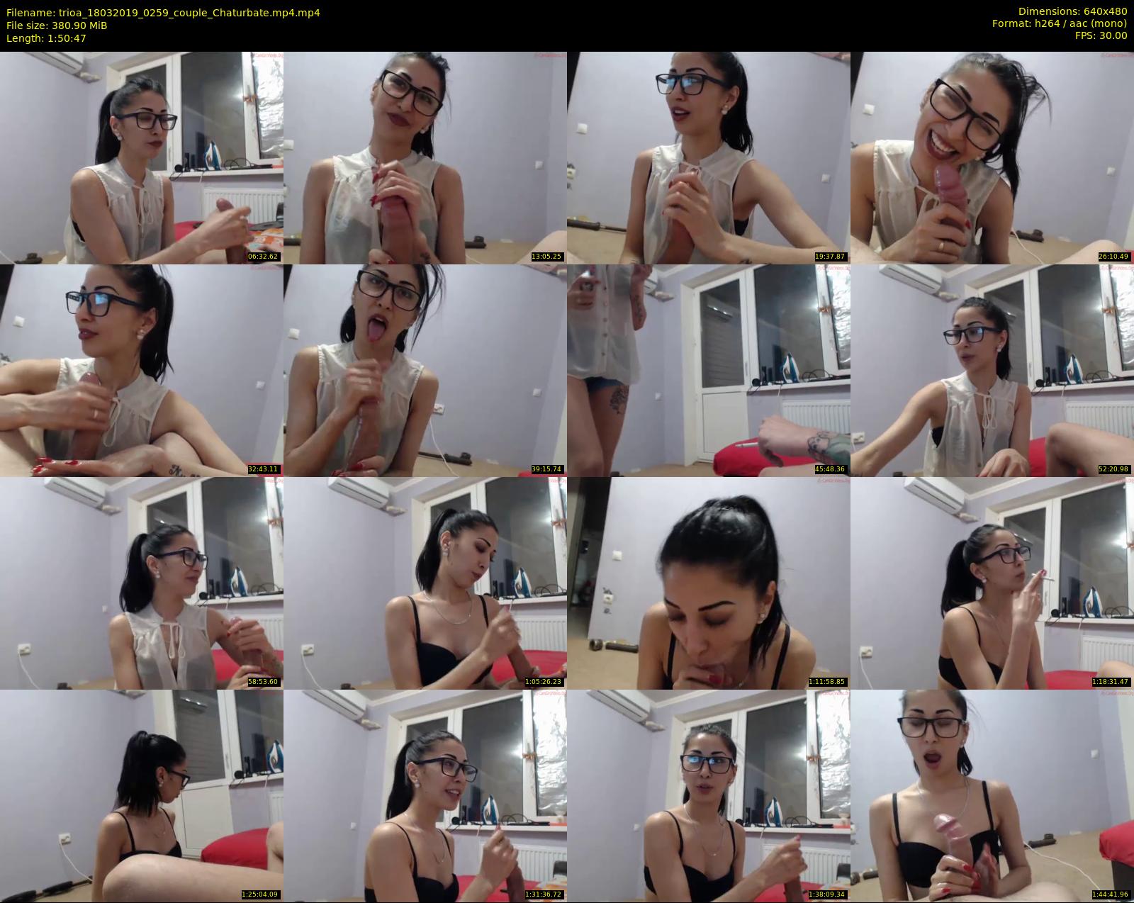 trioa — 111 minute Chaturbate couple cam show recording, 480p, Mar 18, 2019