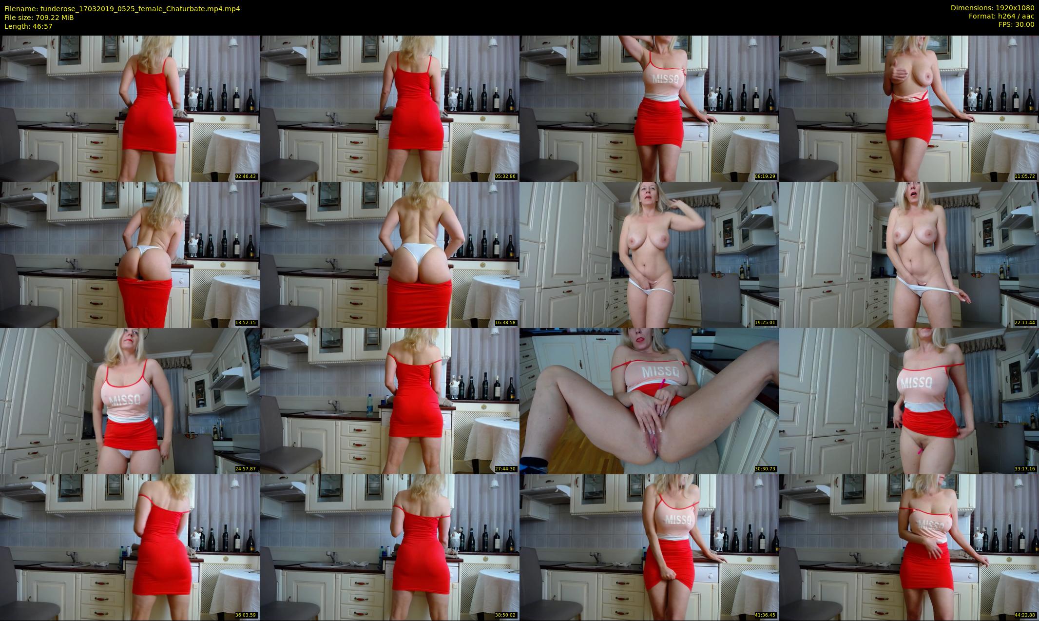 tunderose — 47 minute Chaturbate female cam show recording, 1080p, Mar 17, 2019