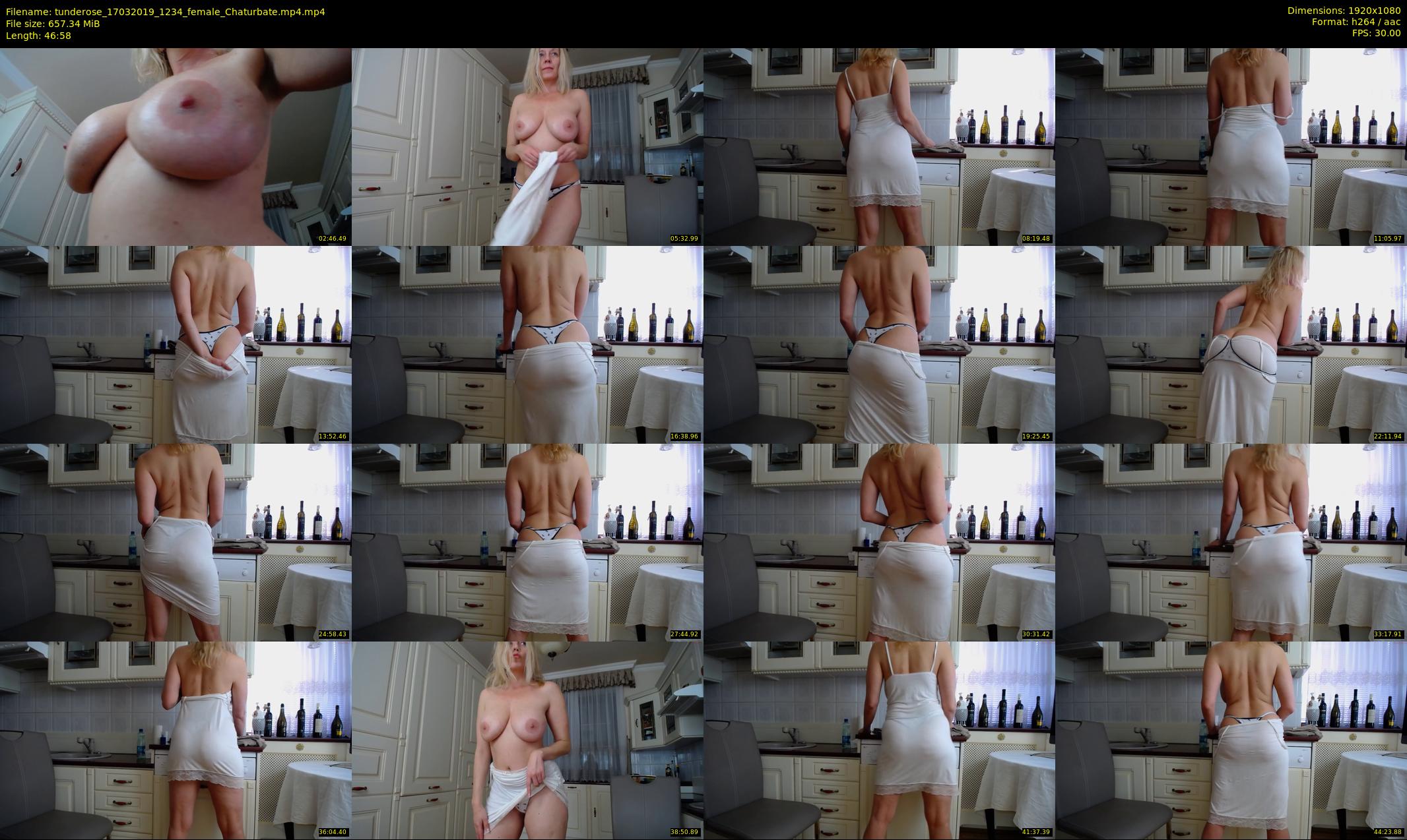 tunderose — 47 minute Chaturbate female cam show recording, 1080p, Mar 17, 2019