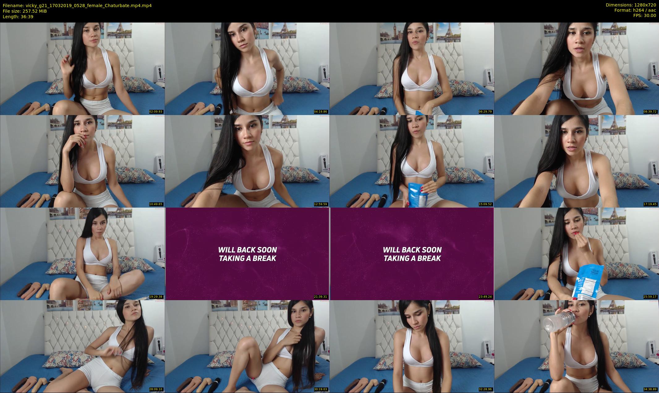 vicky_g21 — 37 minute Chaturbate female cam show recording, 720p, Mar 17, 2019