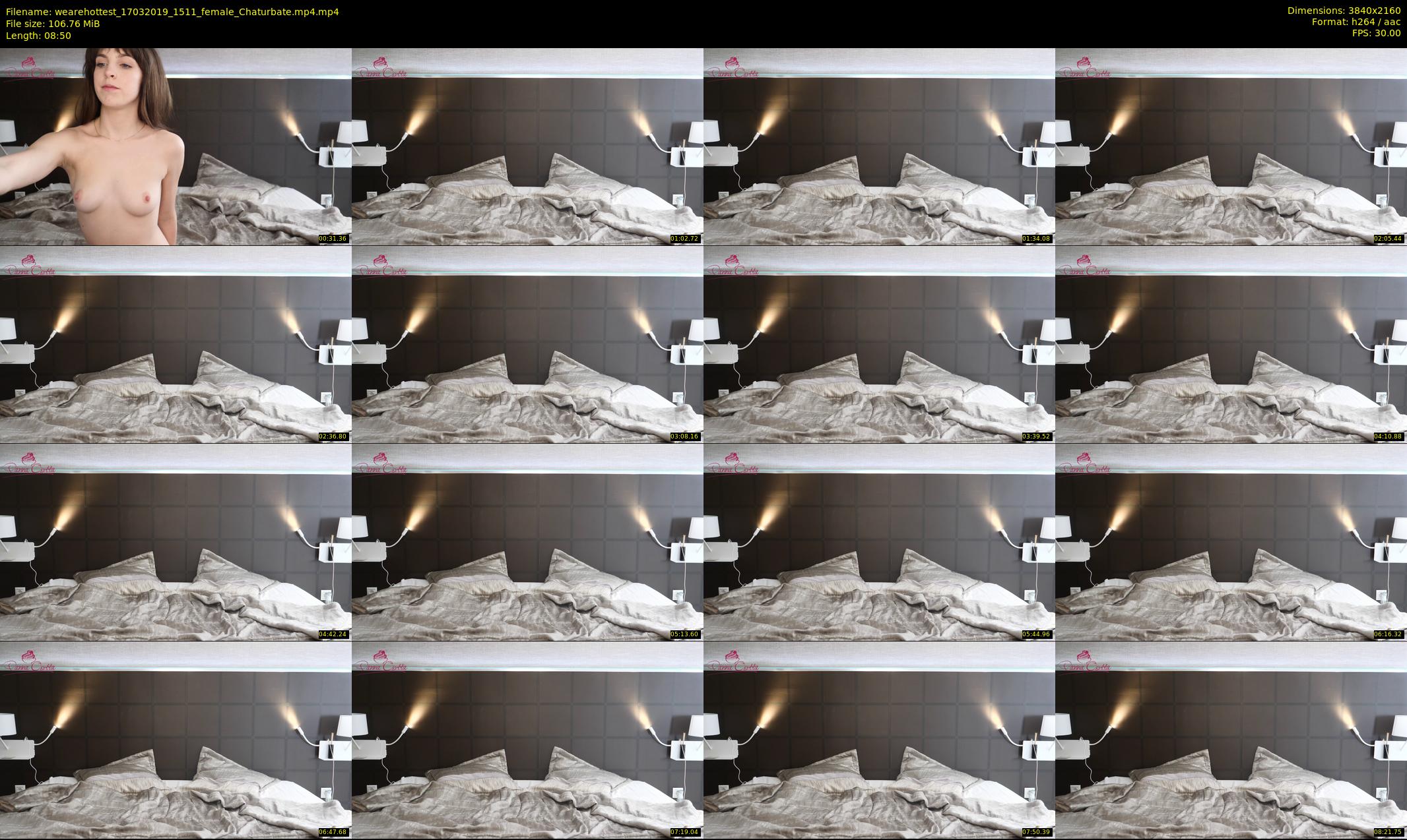wearehottest — 9 minute Chaturbate couple cam show recording, 4K, Mar 17, 2019