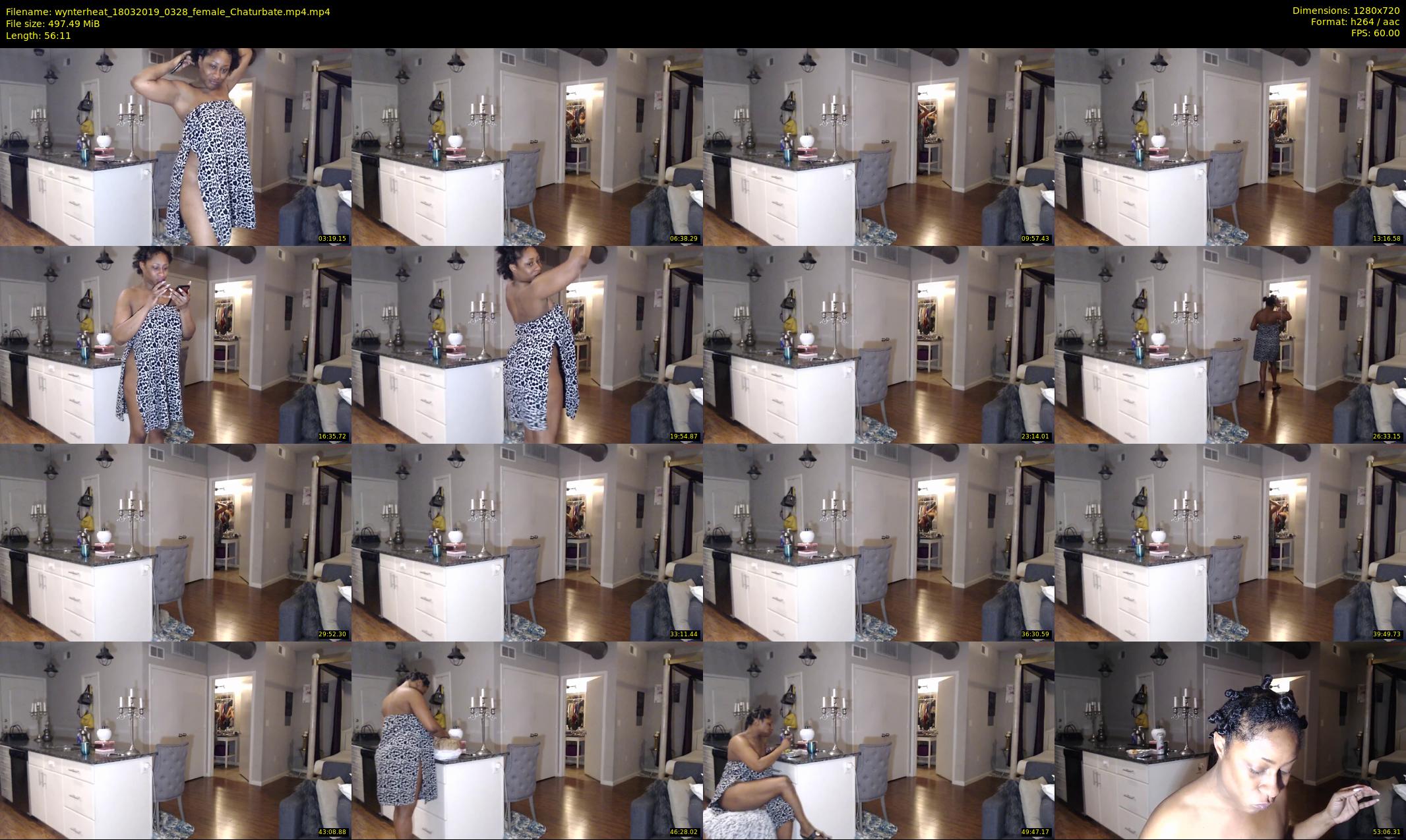 wynterheat — 57 minute Chaturbate female cam show recording, 720p, Mar 18, 2019