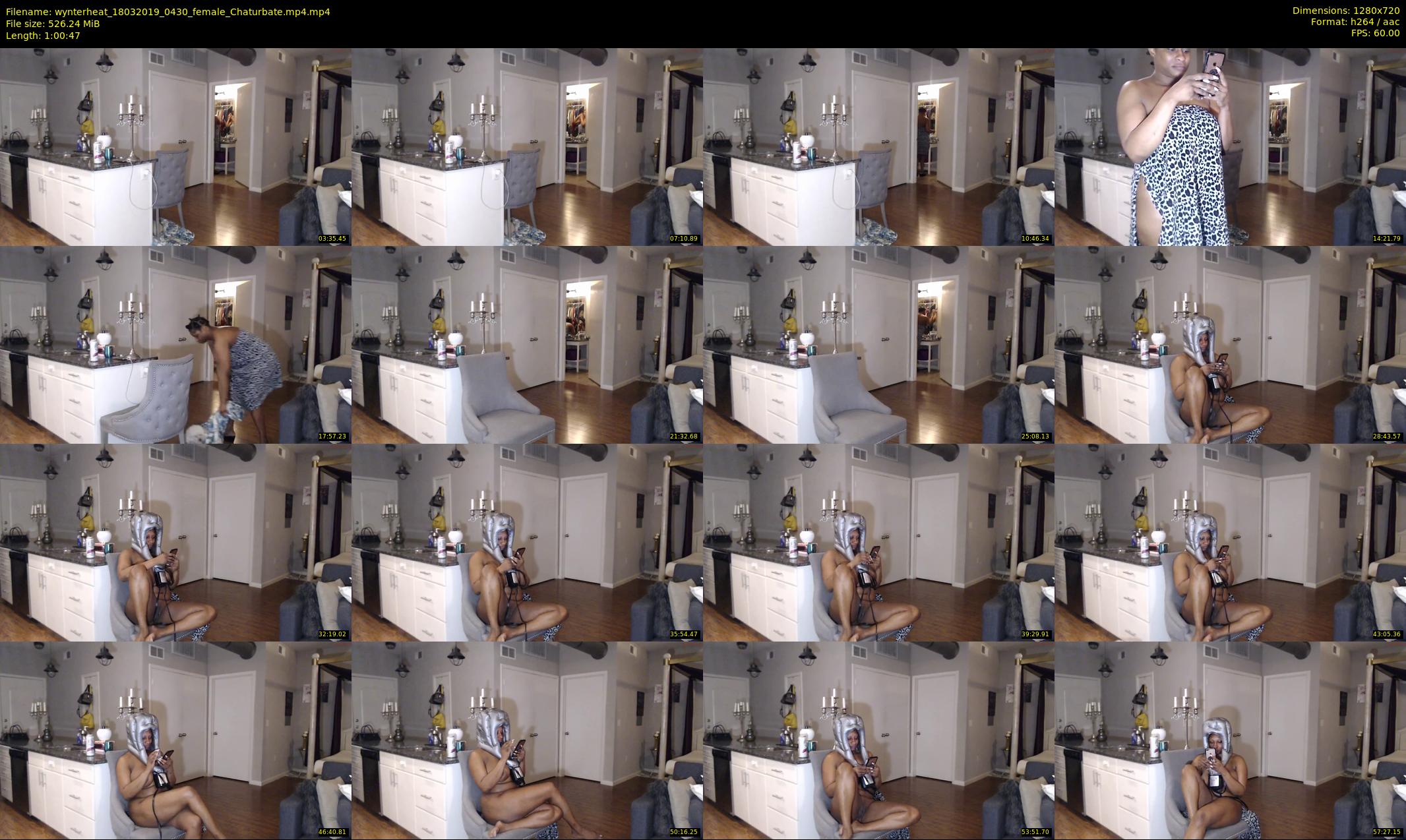 wynterheat — 61 minute Chaturbate female cam show recording, 720p, Mar 18, 2019