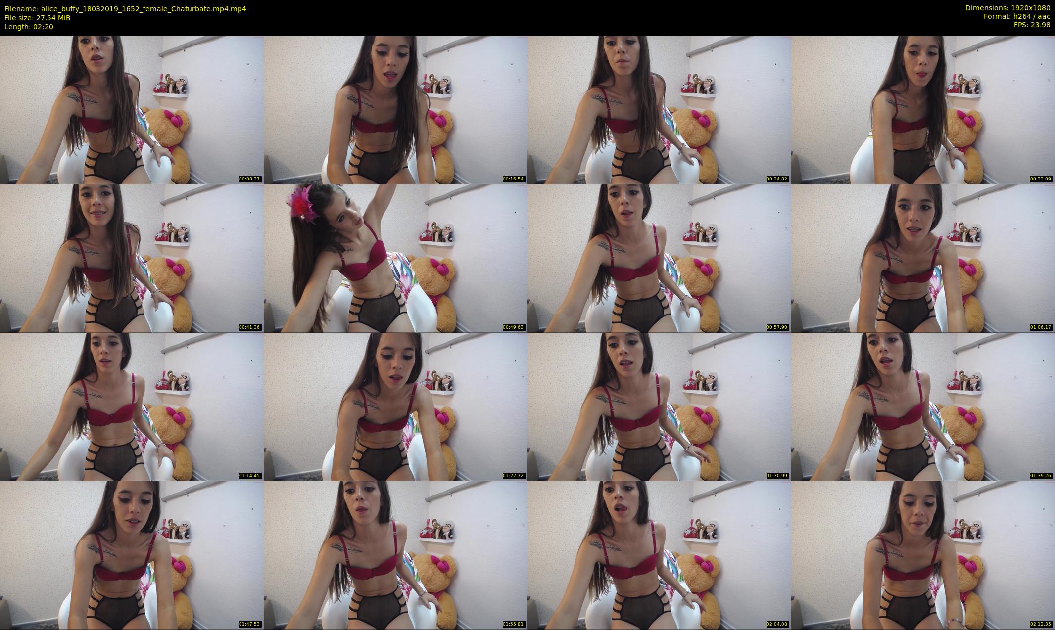 alice_buffy — 3 minute Chaturbate female cam show recording, 1080p, Mar 18, 2019