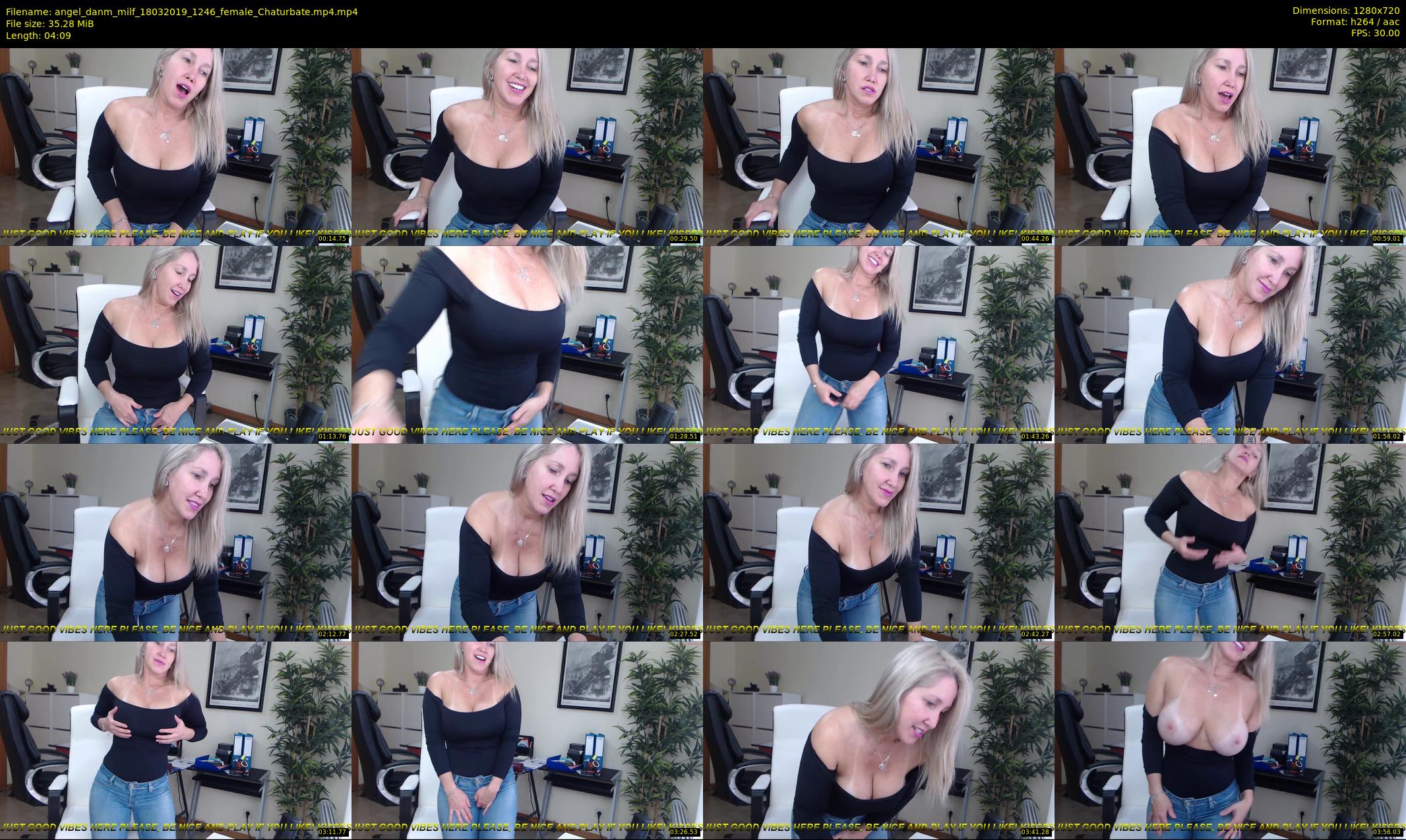 angel_danm_milf — 5 minute Chaturbate female cam show recording, 720p, Mar 18, 2019