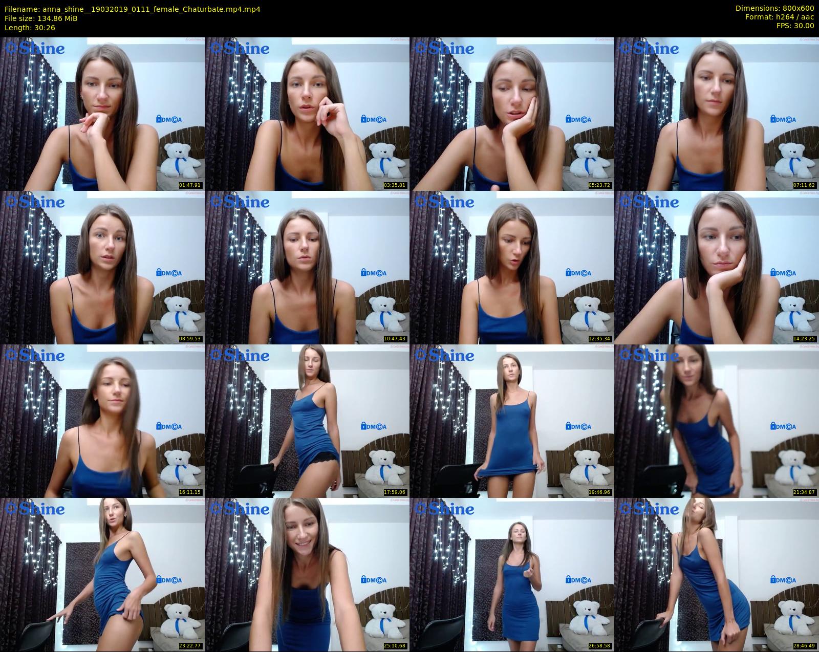 anna_shine_ — 31 minute Chaturbate female cam show recording, 480p, Mar 19, 2019