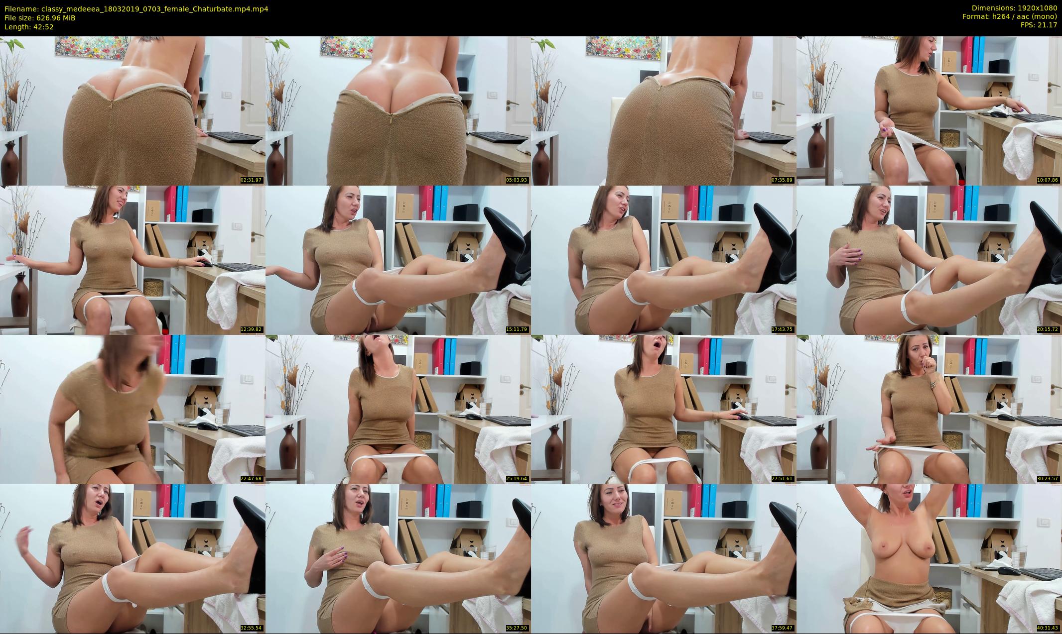 classy_medeeea — 43 minute Chaturbate female cam show recording, 1080p, Mar 18, 2019