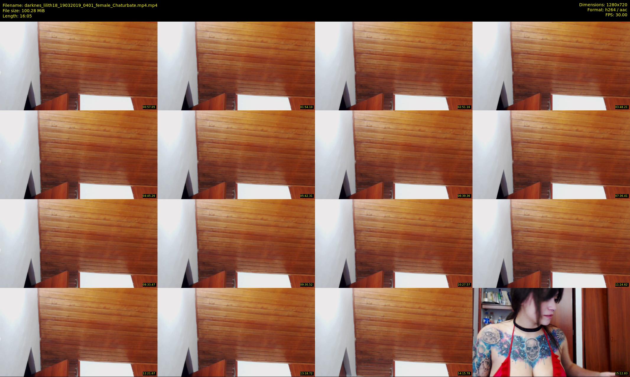 darknes_lilith18 — 17 minute Chaturbate female cam show recording, 720p, Mar 19, 2019