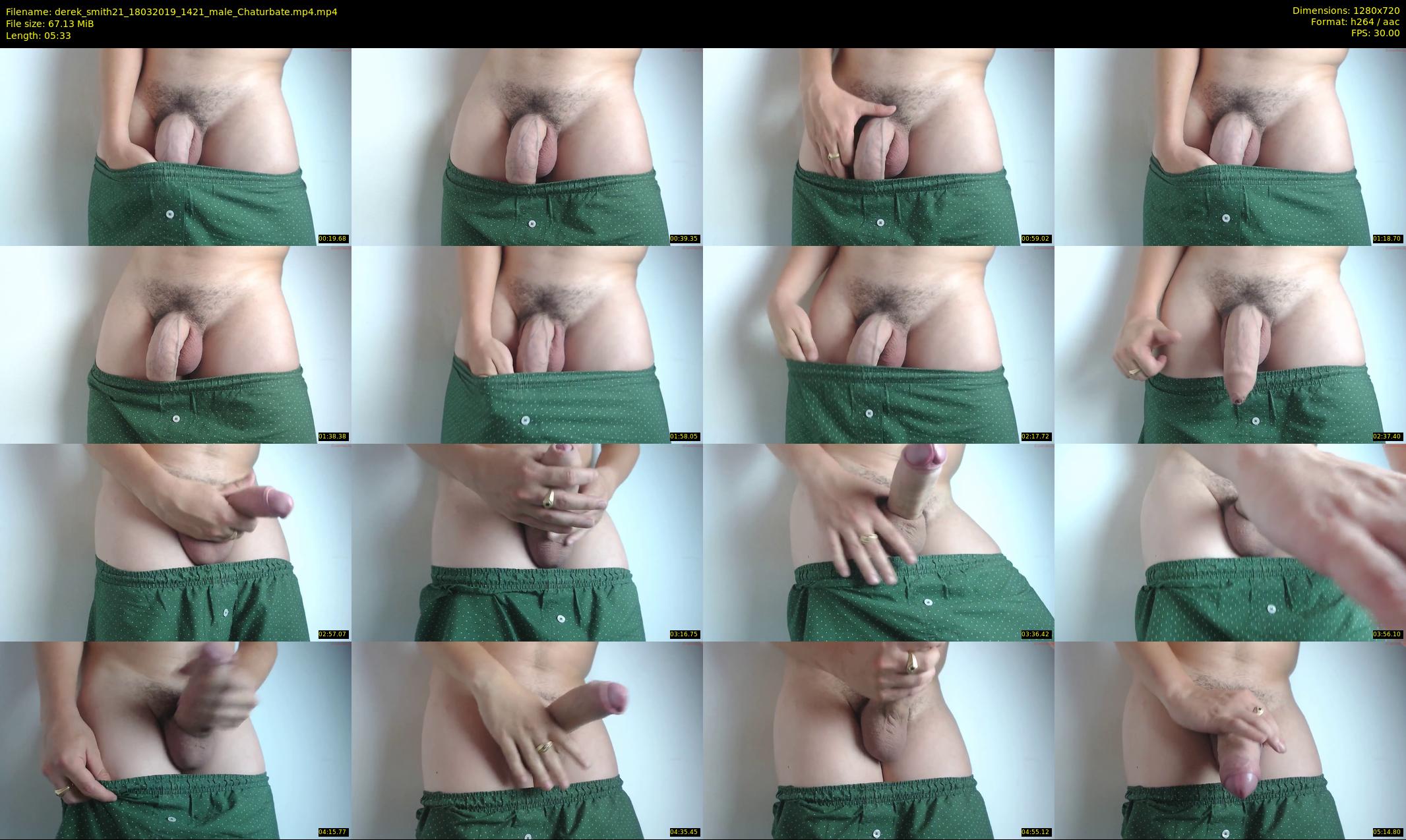 derek_smith21 — 6 minute Chaturbate male cam show recording, 720p, Mar 18, 2019