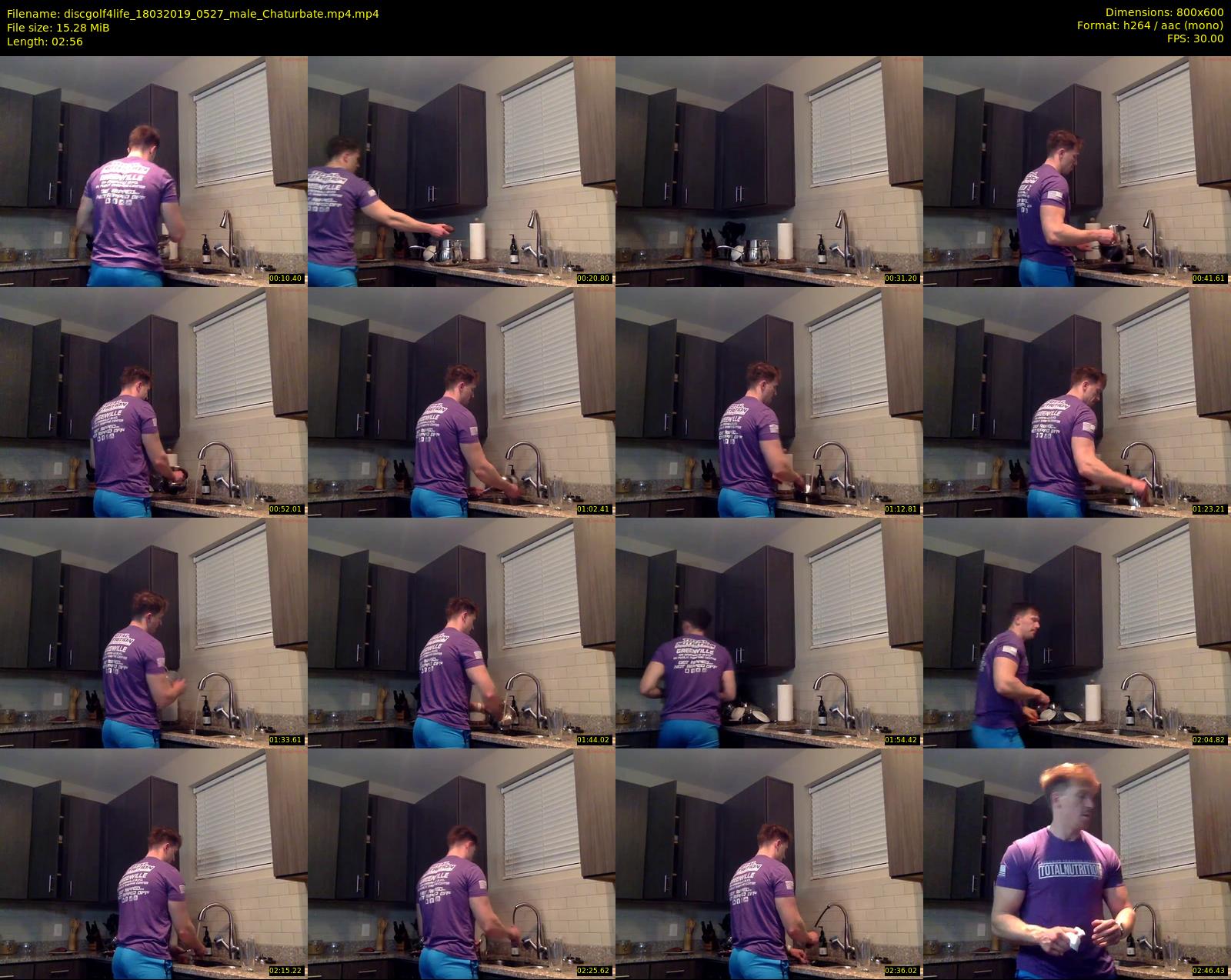 discgolf4life — 3 minute Chaturbate male cam show recording, 480p, Mar 18, 2019