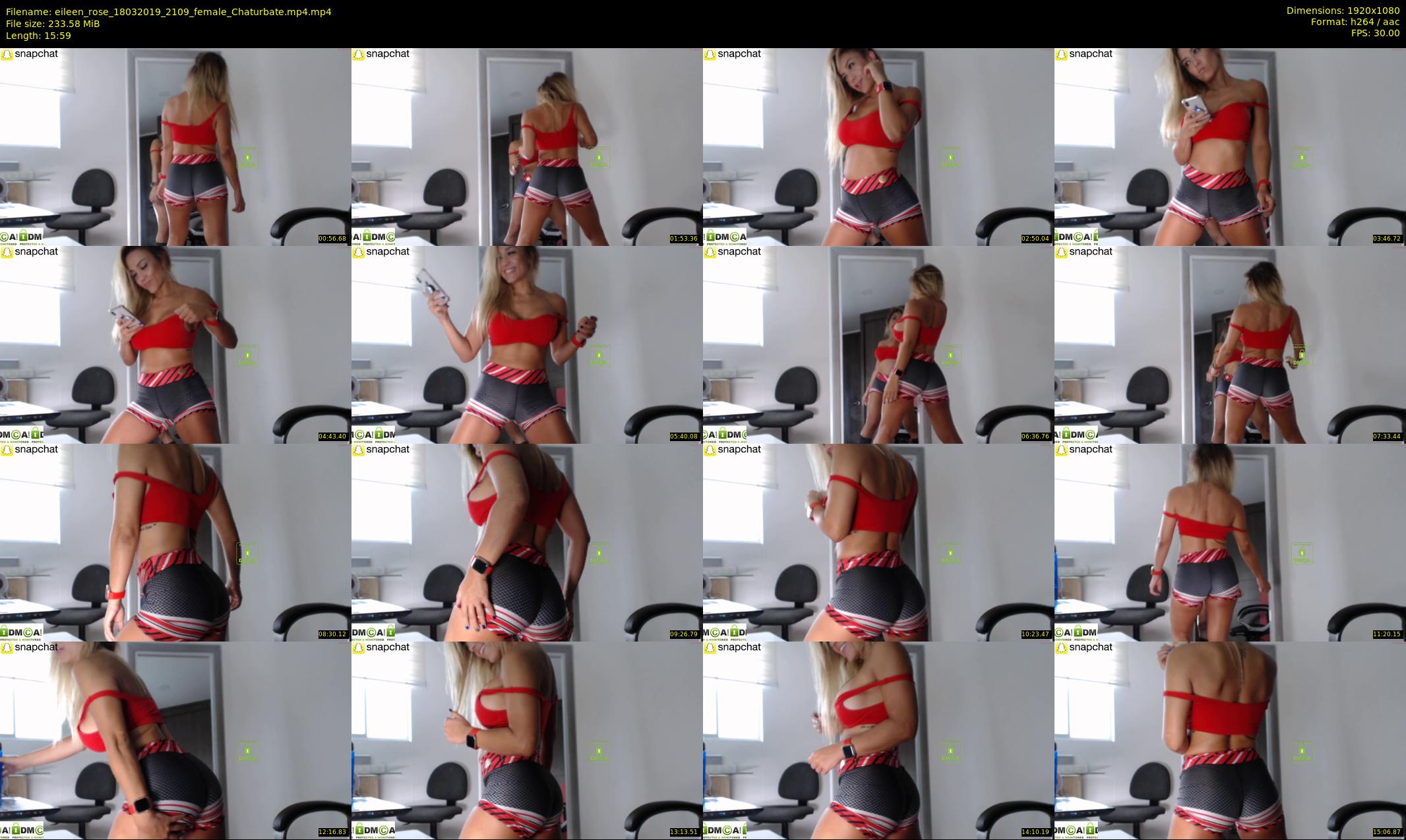 eileen_rose — 16 minute Chaturbate female cam show recording, 1080p, Mar 18, 2019