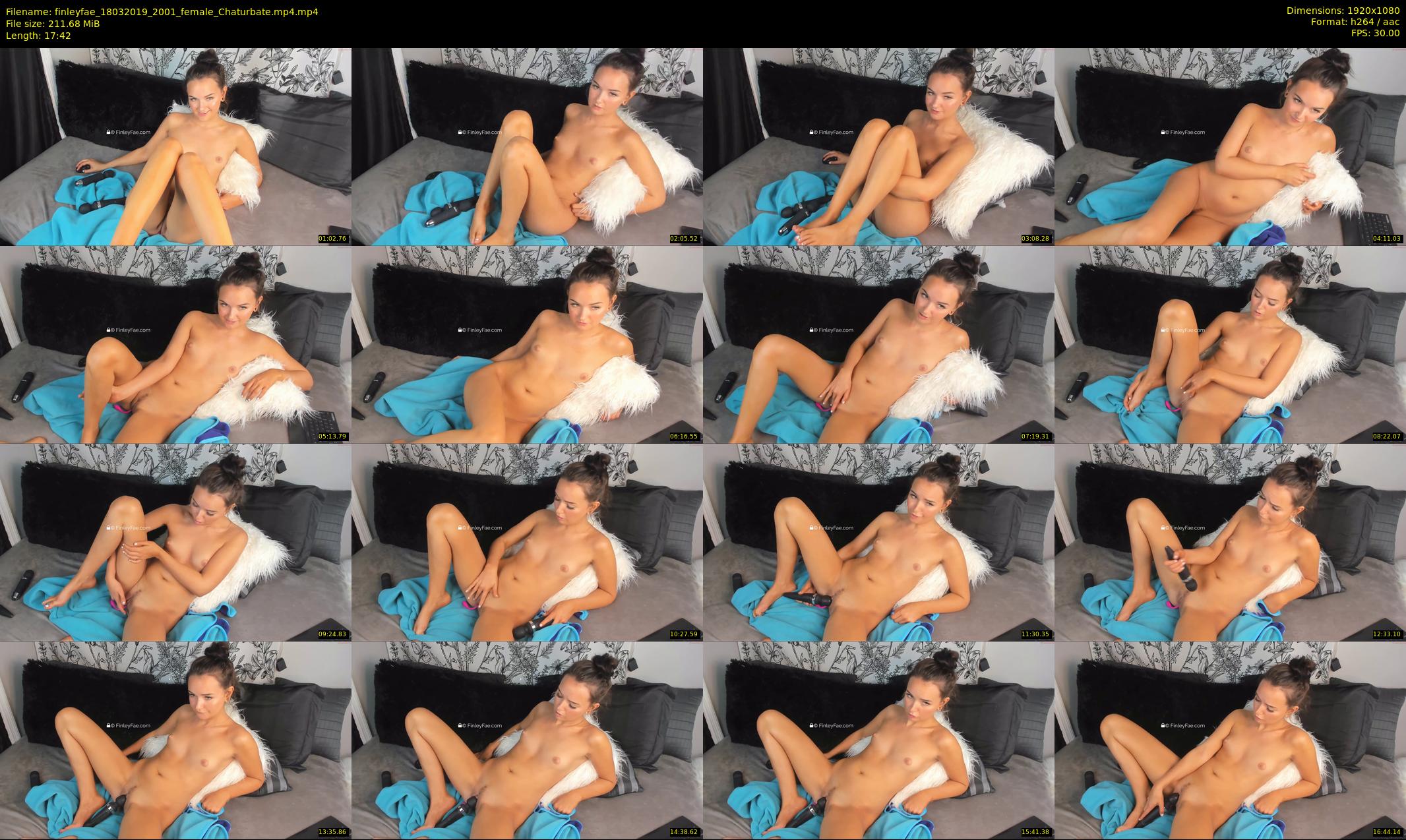 finleyfae — 18 minute Chaturbate female cam show recording, 1080p, Mar 18, 2019
