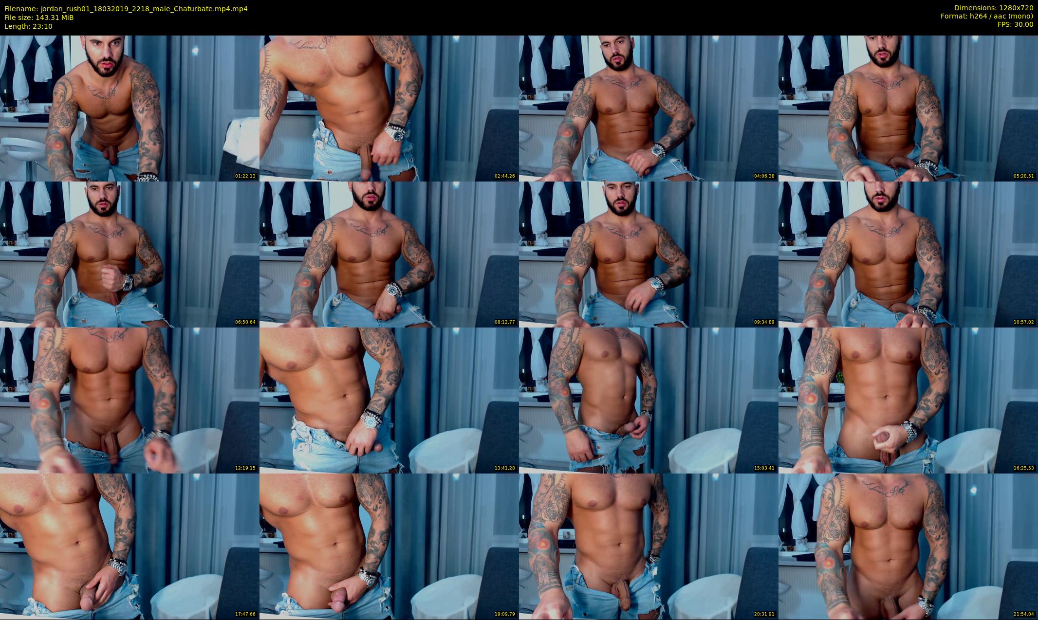 jordan_rush01 — 24 minute Chaturbate male cam show recording, 720p, Mar 18, 2019